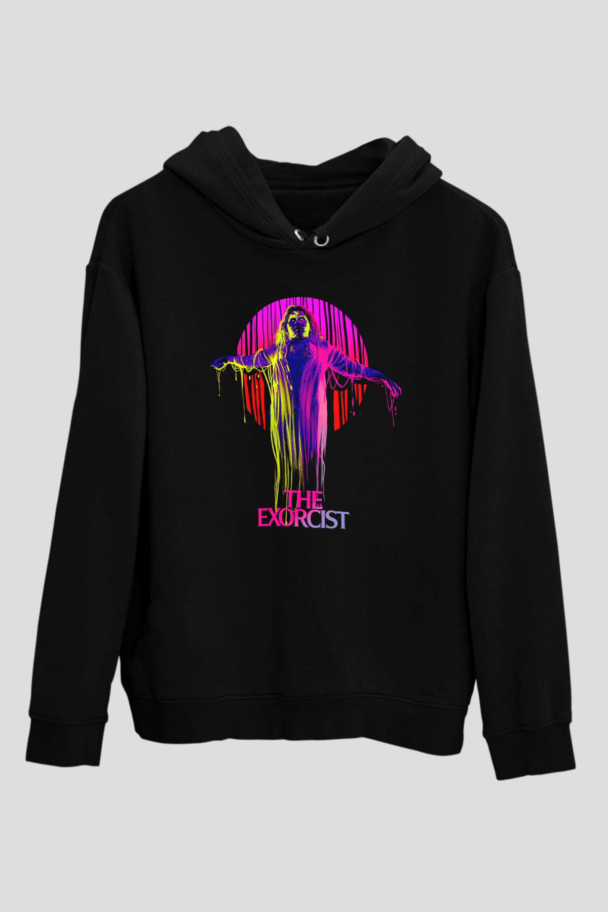 The Exorcist Siyah Unisex Hoodie