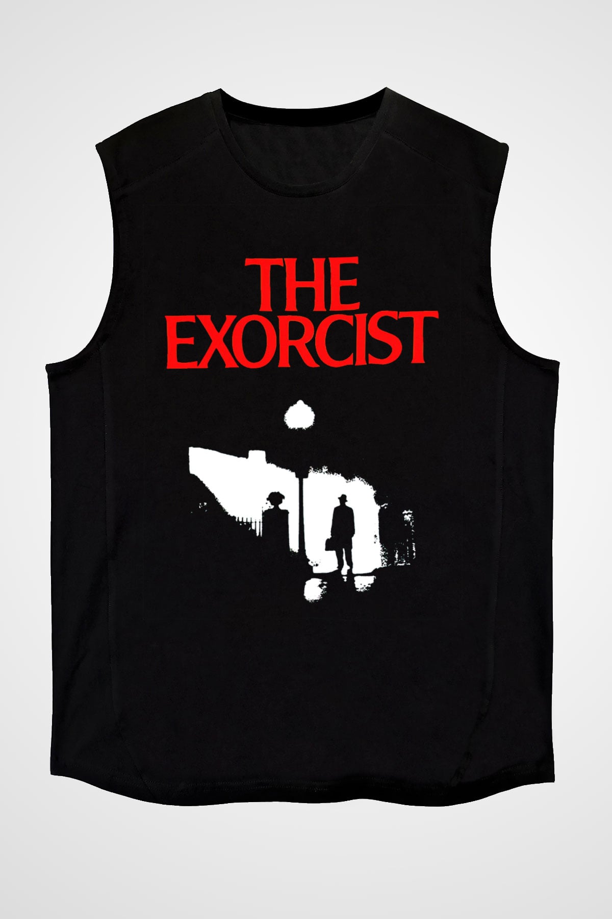 The Exorcist Siyah Unisex  Kolsuz Tişört