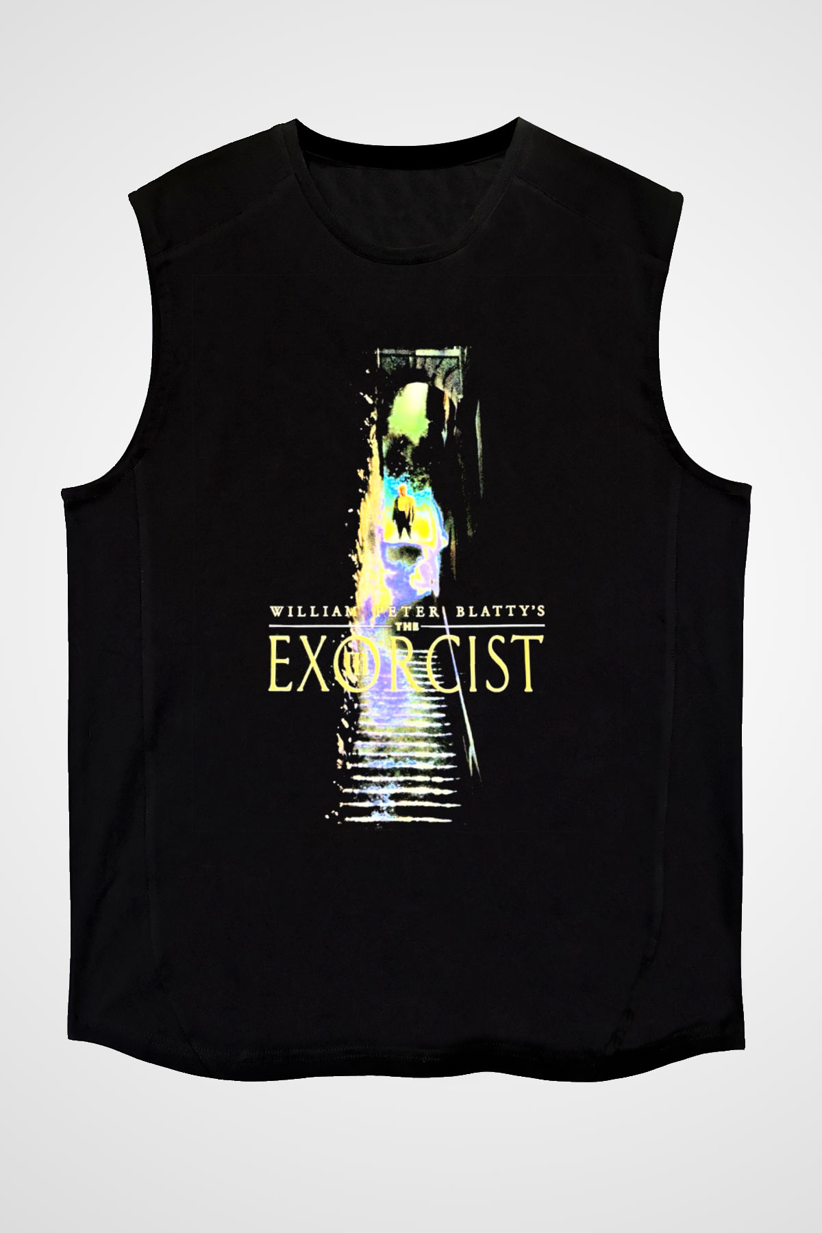 The Exorcist Siyah Unisex Kolsuz Tişört