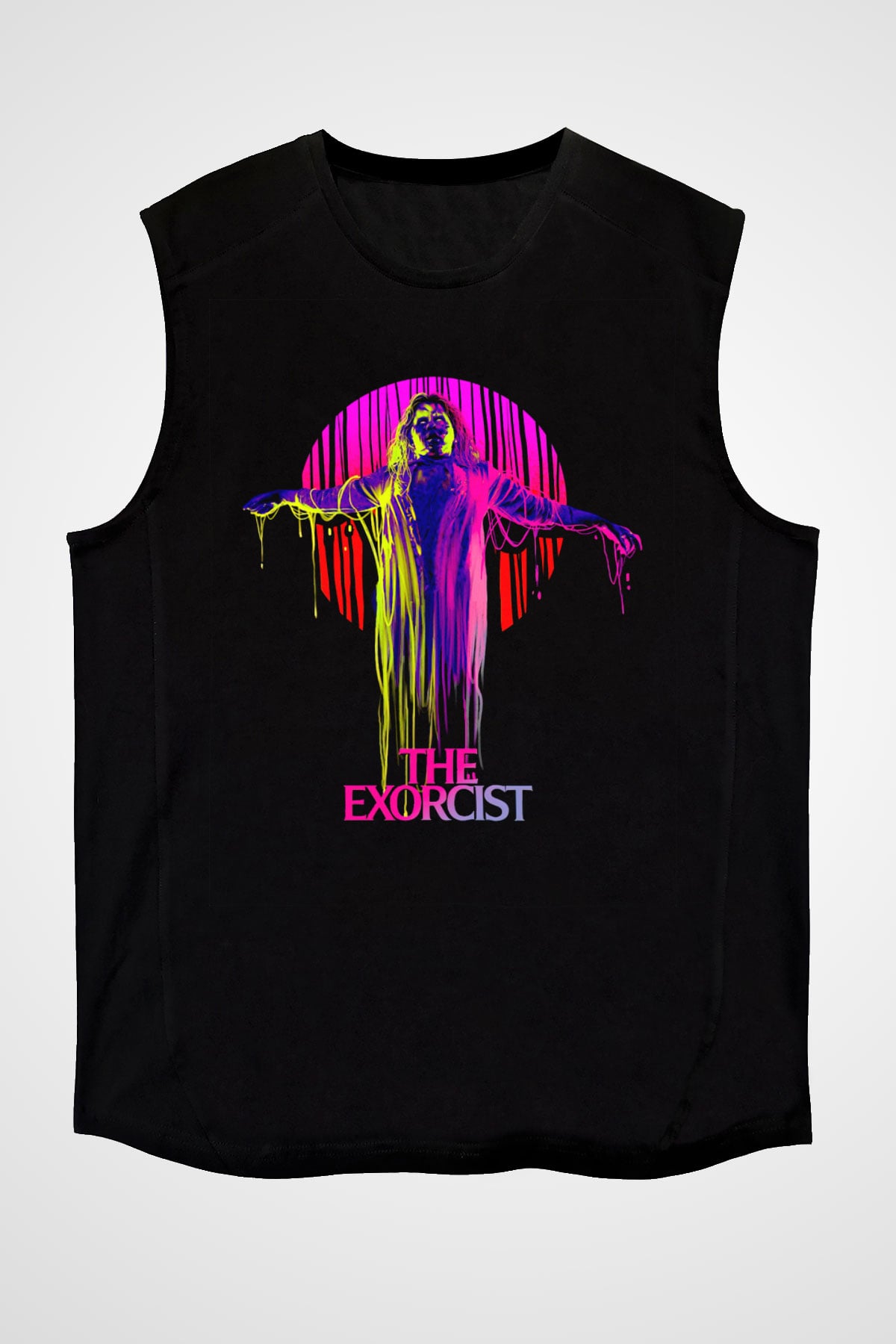 The Exorcist Siyah Unisex  Kolsuz Tişört
