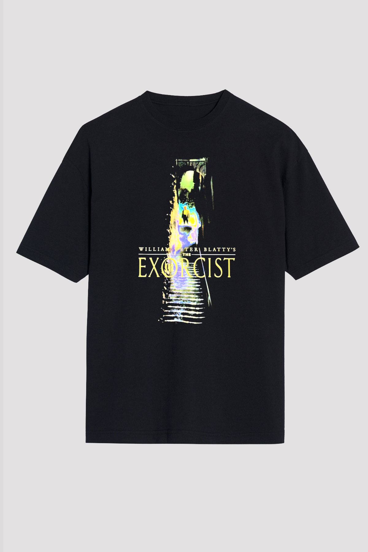 The Exorcist Siyah Unisex Oversize Tişört
