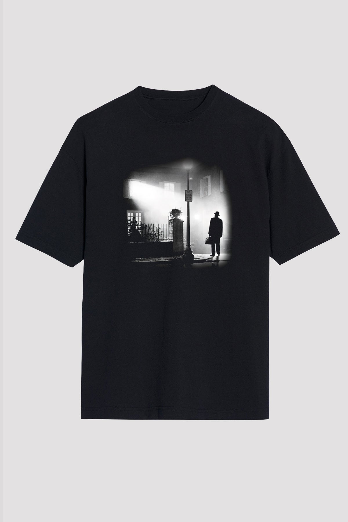 The Exorcist Siyah Unisex Oversize Tişört