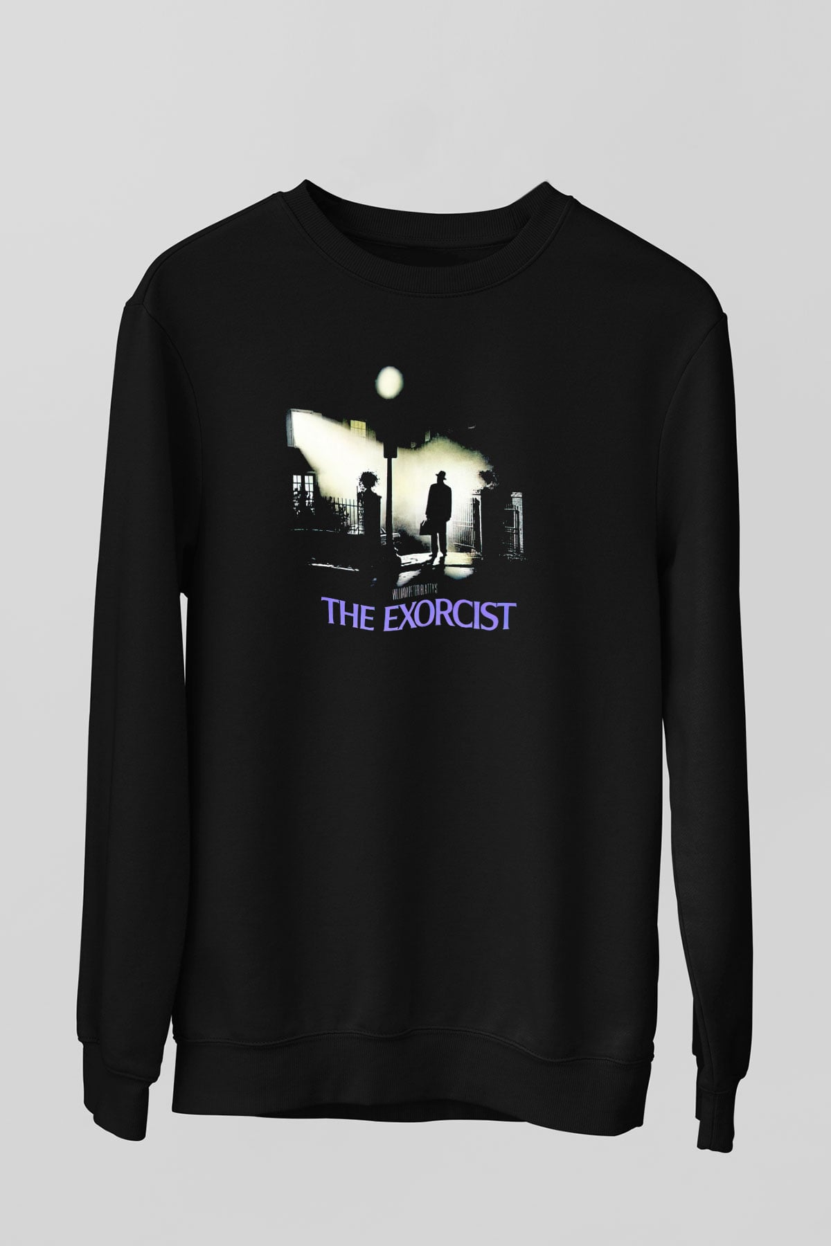 The Exorcist Siyah Unisex  Sweatshirt