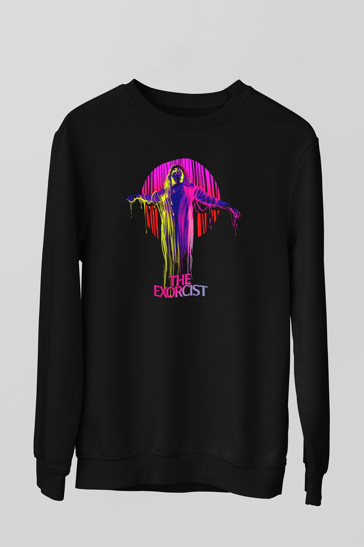The Exorcist Siyah Unisex  Sweatshirt