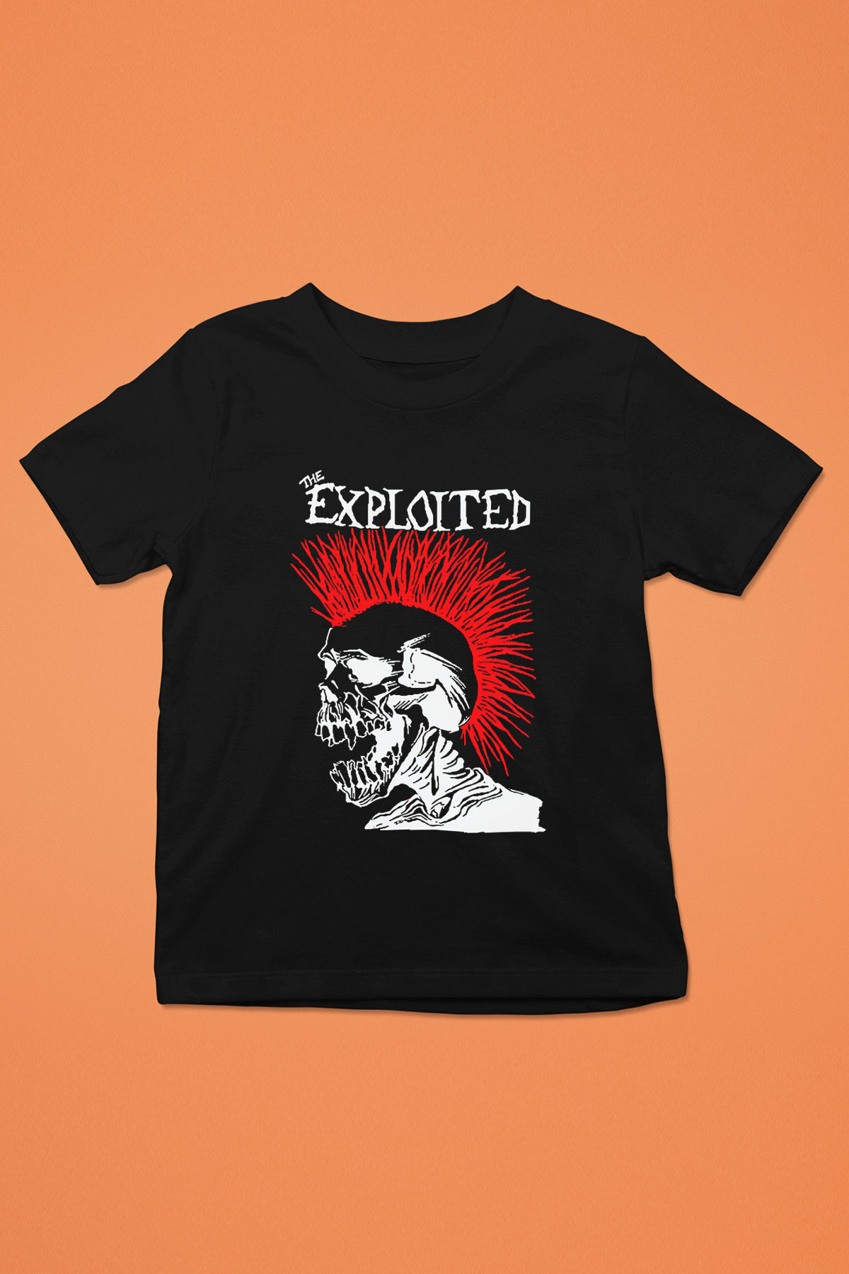 The Exploited Baskılı Siyah Unisex Çocuk Tişört