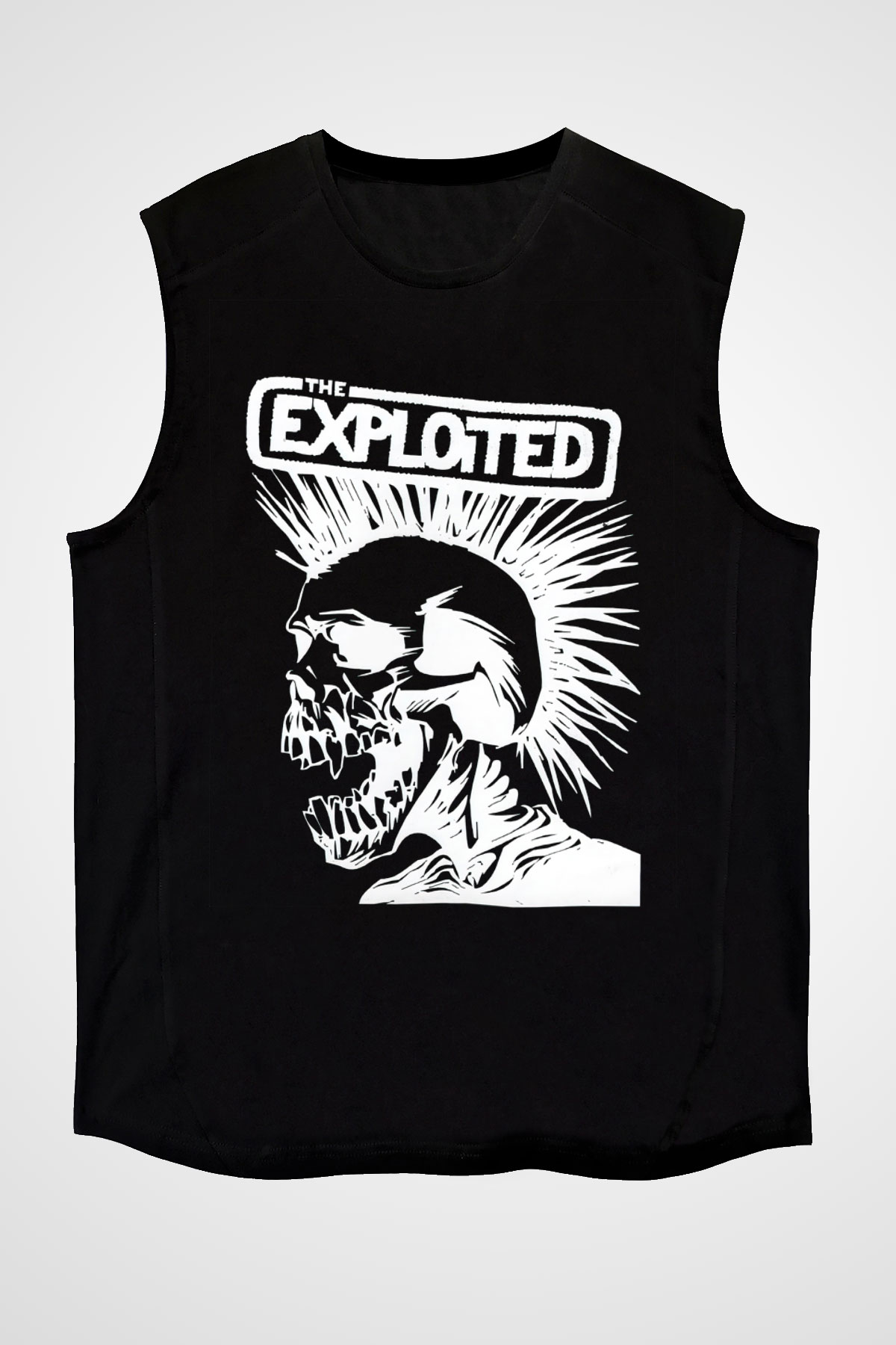 The Exploited Siyah Unisex Kolsuz Tişört