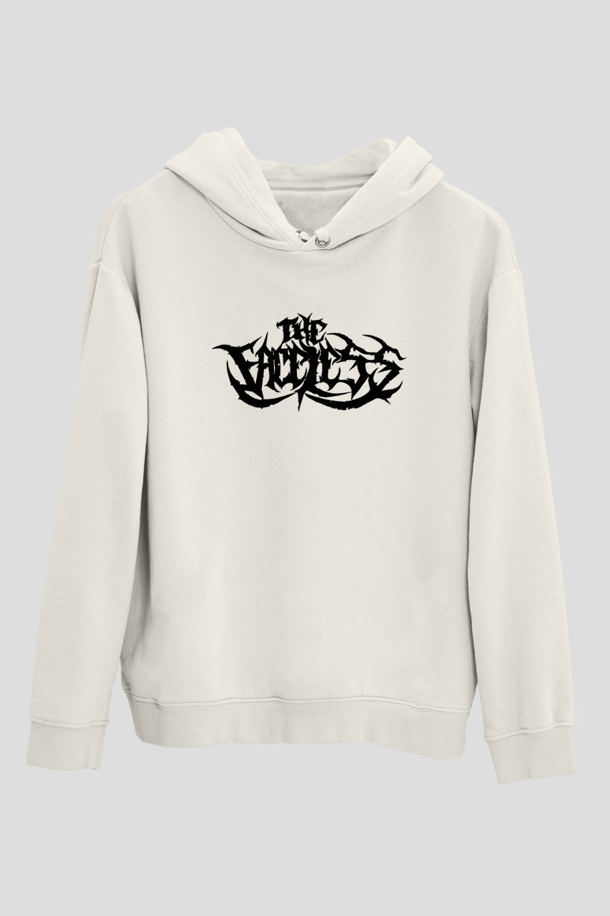 The Faceless Beyaz Unisex Kapşonlu Sweatshirt