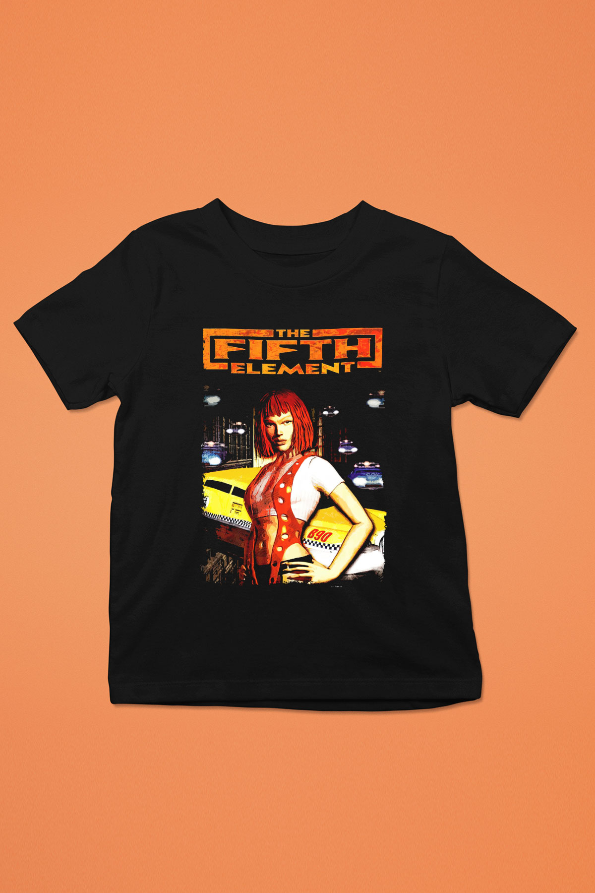 The Fifth Element Siyah Unisex  Çocuk Tişört