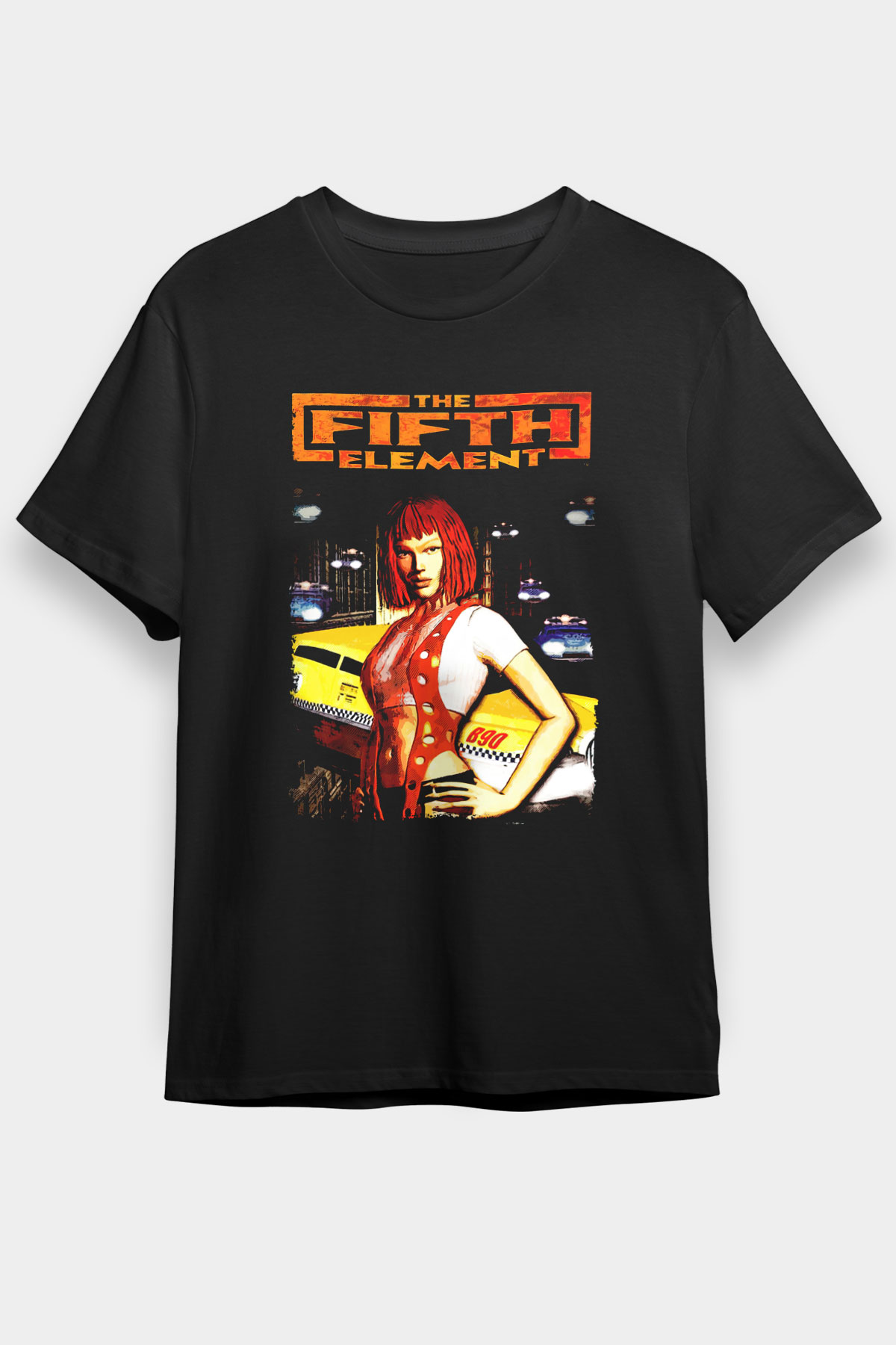 The Fifth Element Black Unisex Graphic Tee - STREETWEAR