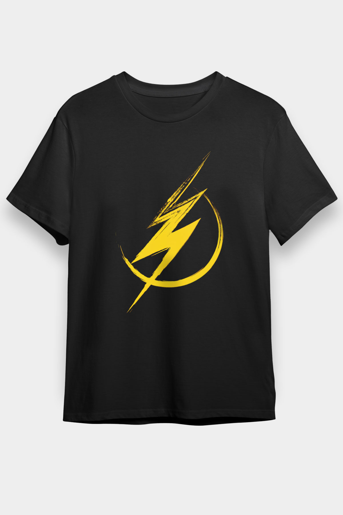 The Flash Siyah Unisex Graphic Tee - STREETWEAR