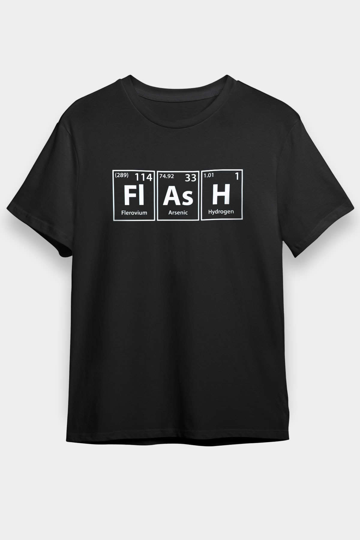 The Flash Siyah Unisex Graphic Tee - STREETWEAR