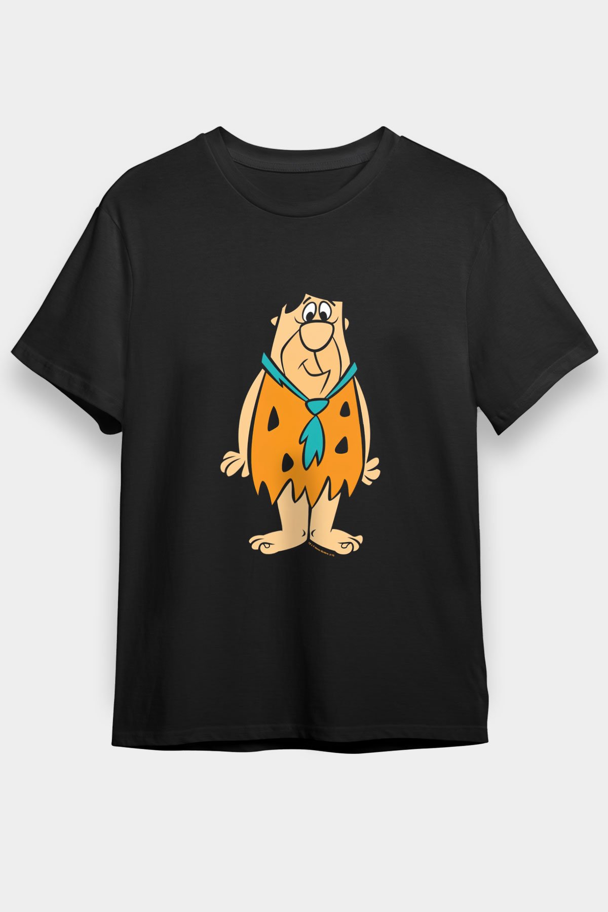 The Flintstones Tas Devri Black Unisex Graphic Tee - STREETWEAR