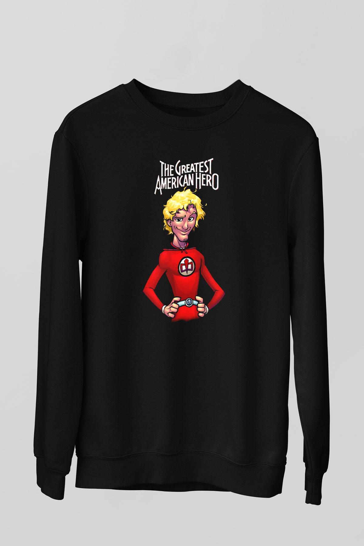 The Greatest American Hero Siyah Unisex  Sweatshirt