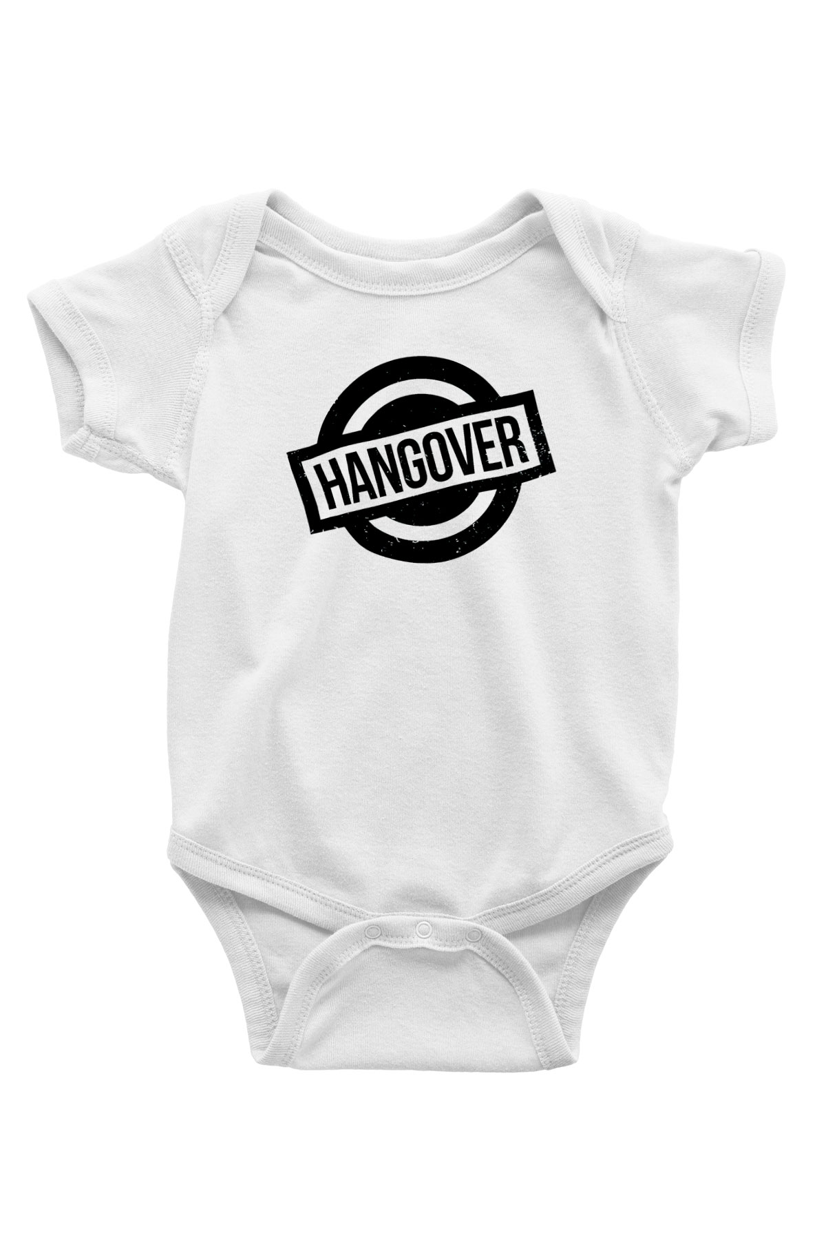 The Hangover Baskılı Beyaz Unisex Bebek Body - Zıbın