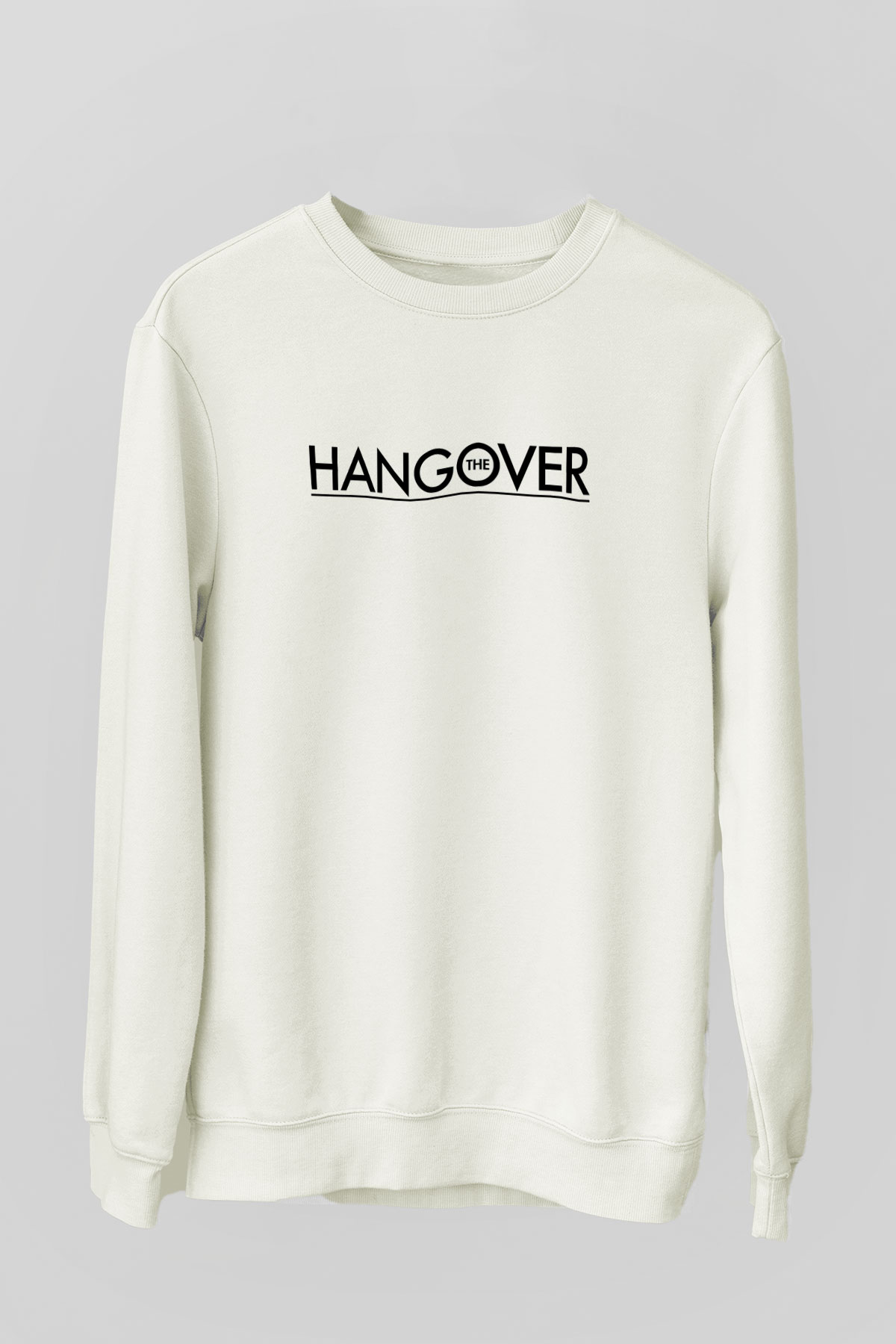 The Hangover Beyaz Unisex Sweatshirt