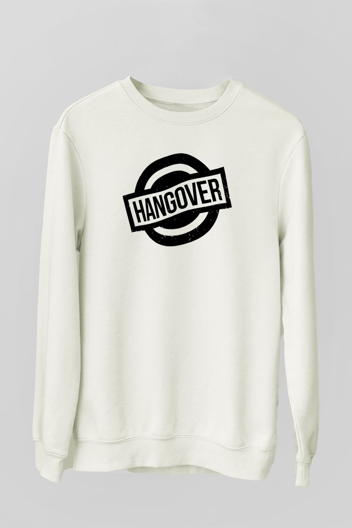 The Hangover Beyaz Unisex Sweatshirt