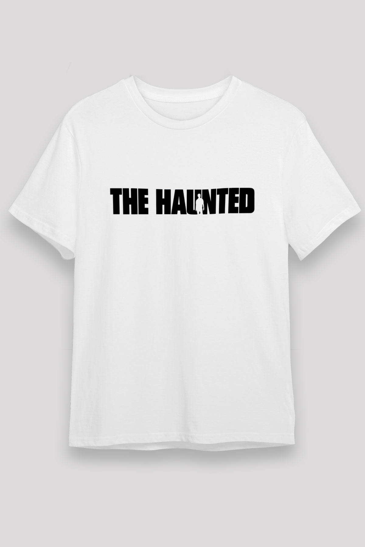 The Haunted Beyaz Unisex Tişört T-Shirt - TişörtFabrikası