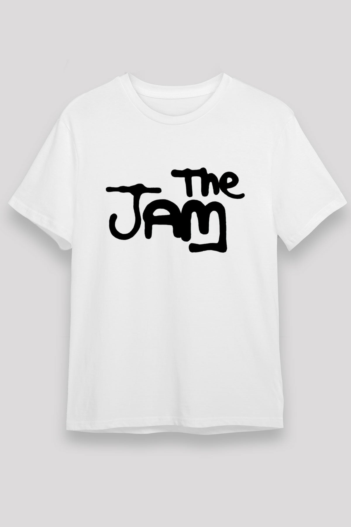 The Jam Beyaz Unisex Tişört T-Shirt - TişörtFabrikası