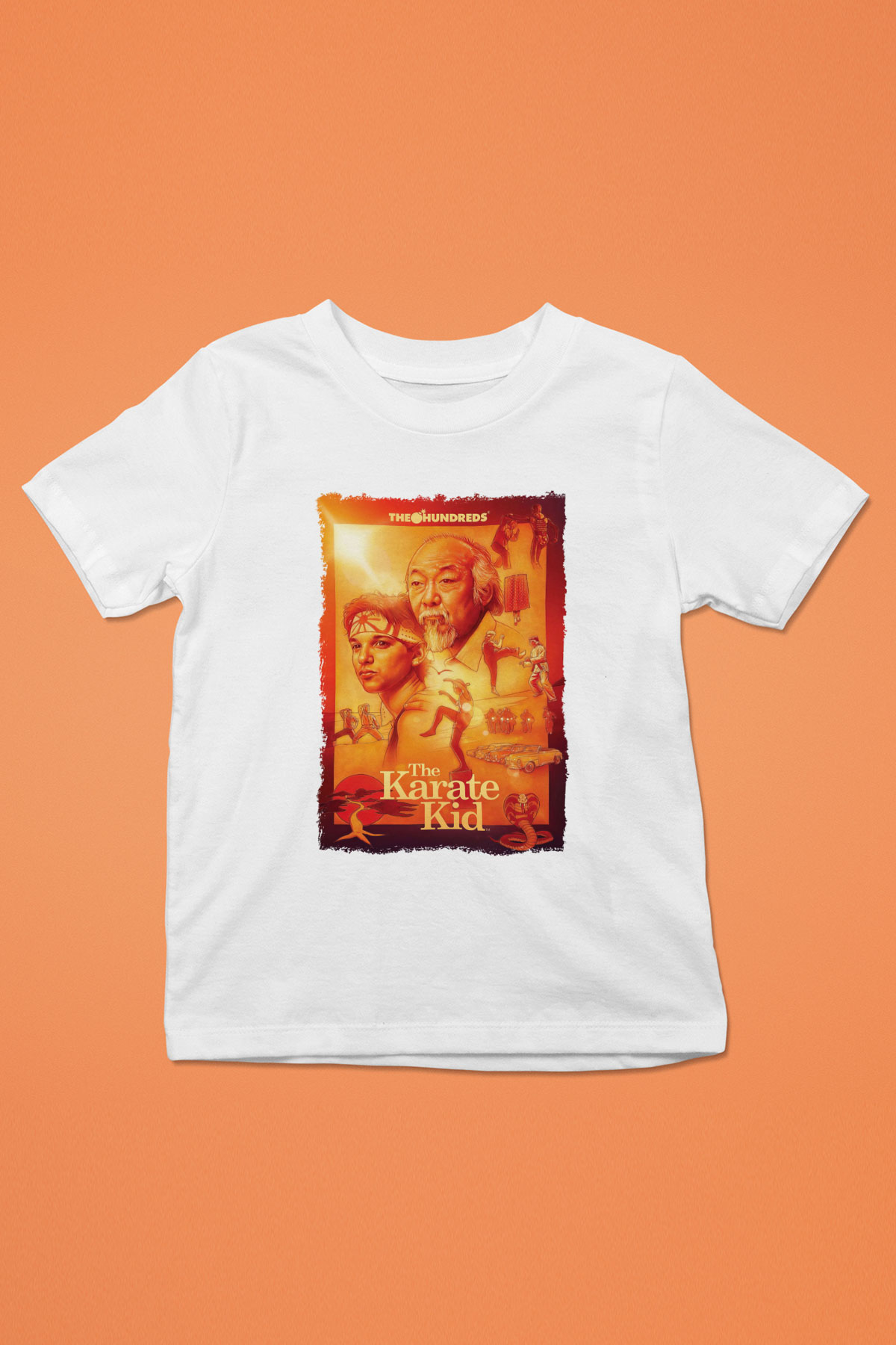 The Karate Kid Beyaz Unisex Çocuk Tişört