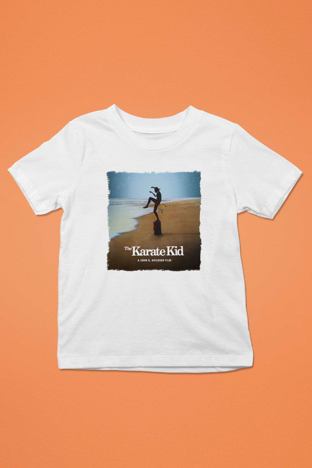 The Karate Kid Beyaz Unisex Çocuk Tişört