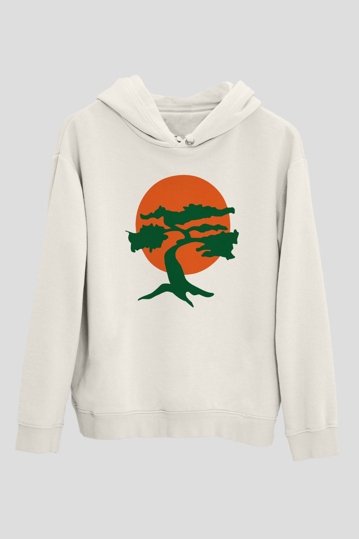The Karate Kid Beyaz Unisex Hoodie