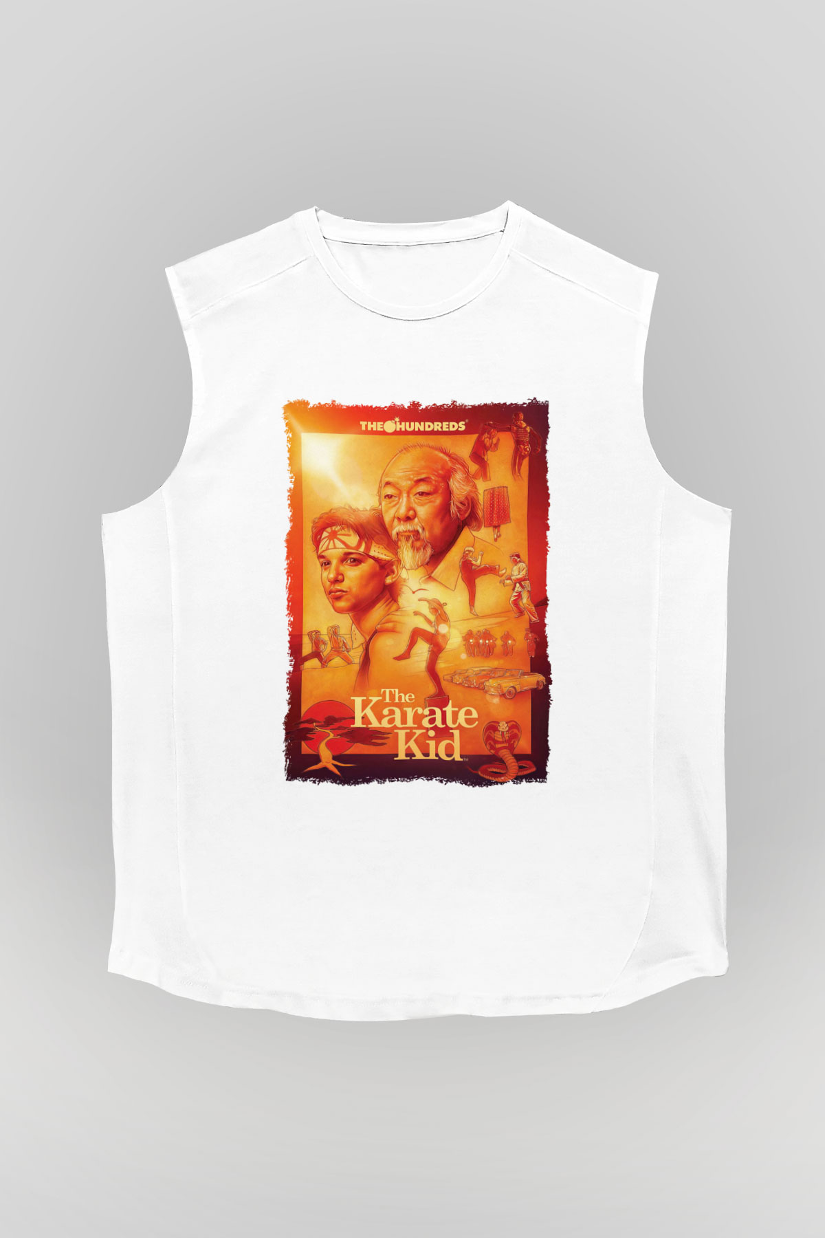 The Karate Kid Beyaz Unisex Kolsuz Tişört