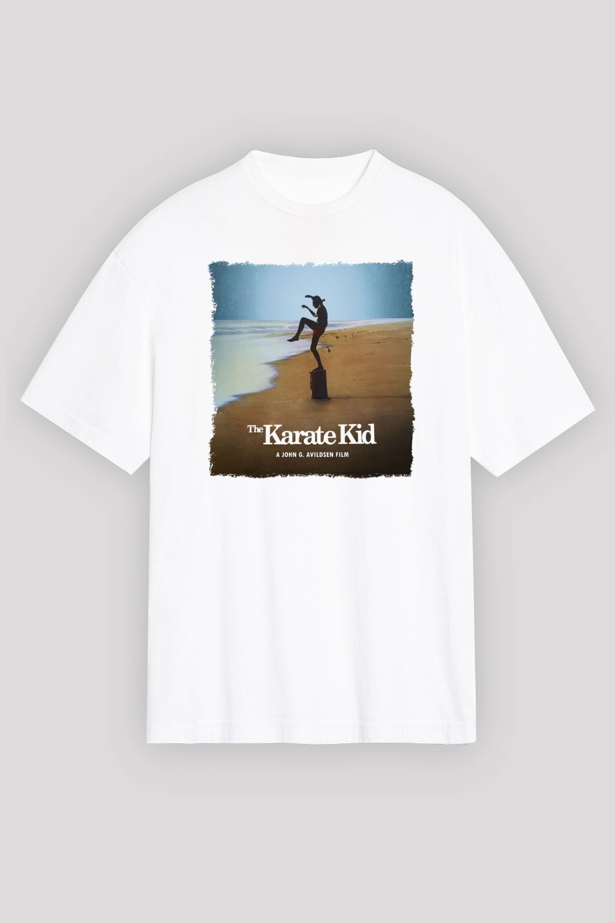 The Karate Kid Beyaz Unisex Tişört T-Shirt