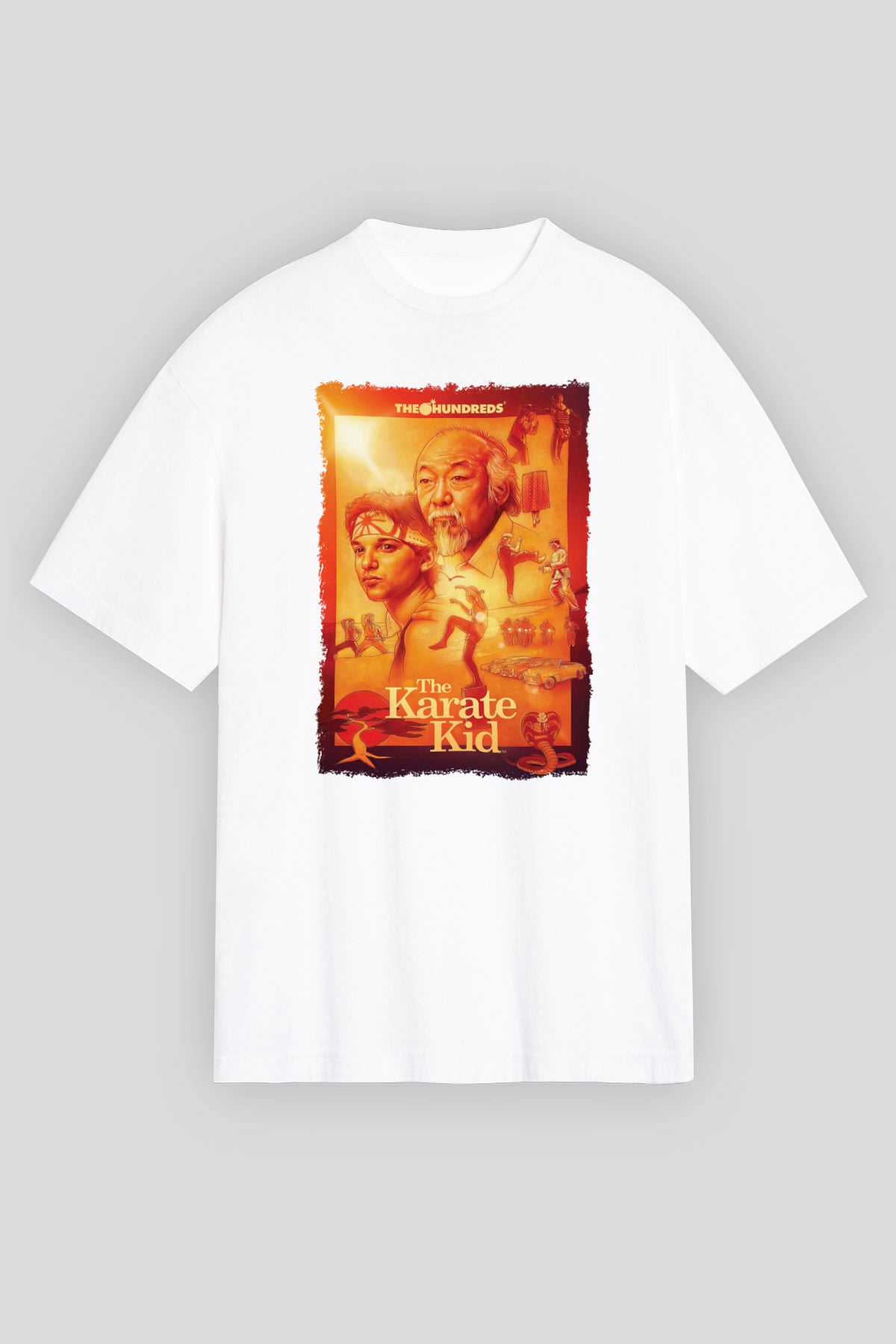 The Karate Kid Beyaz Unisex Tişört T-Shirt