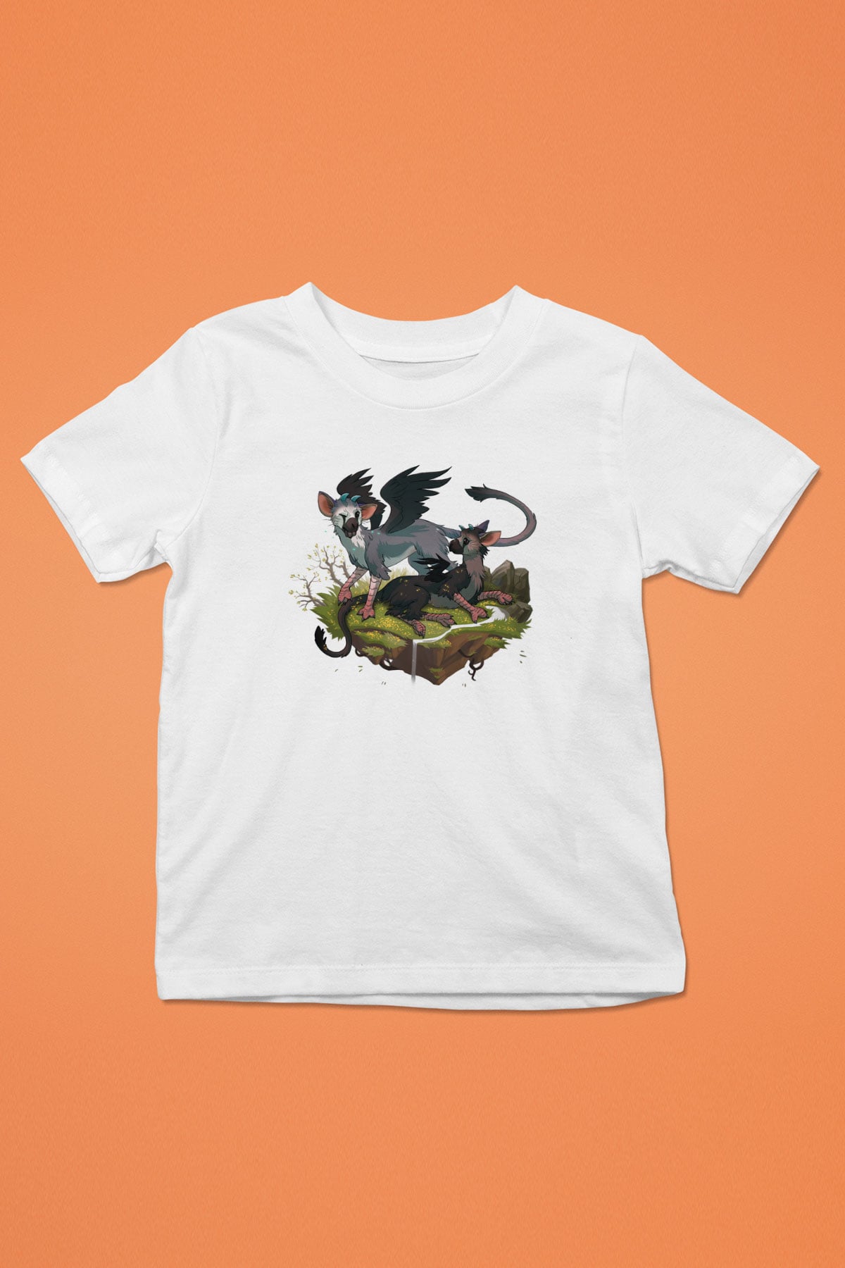 The Last Guardian Beyaz Unisex Çocuk Tişört