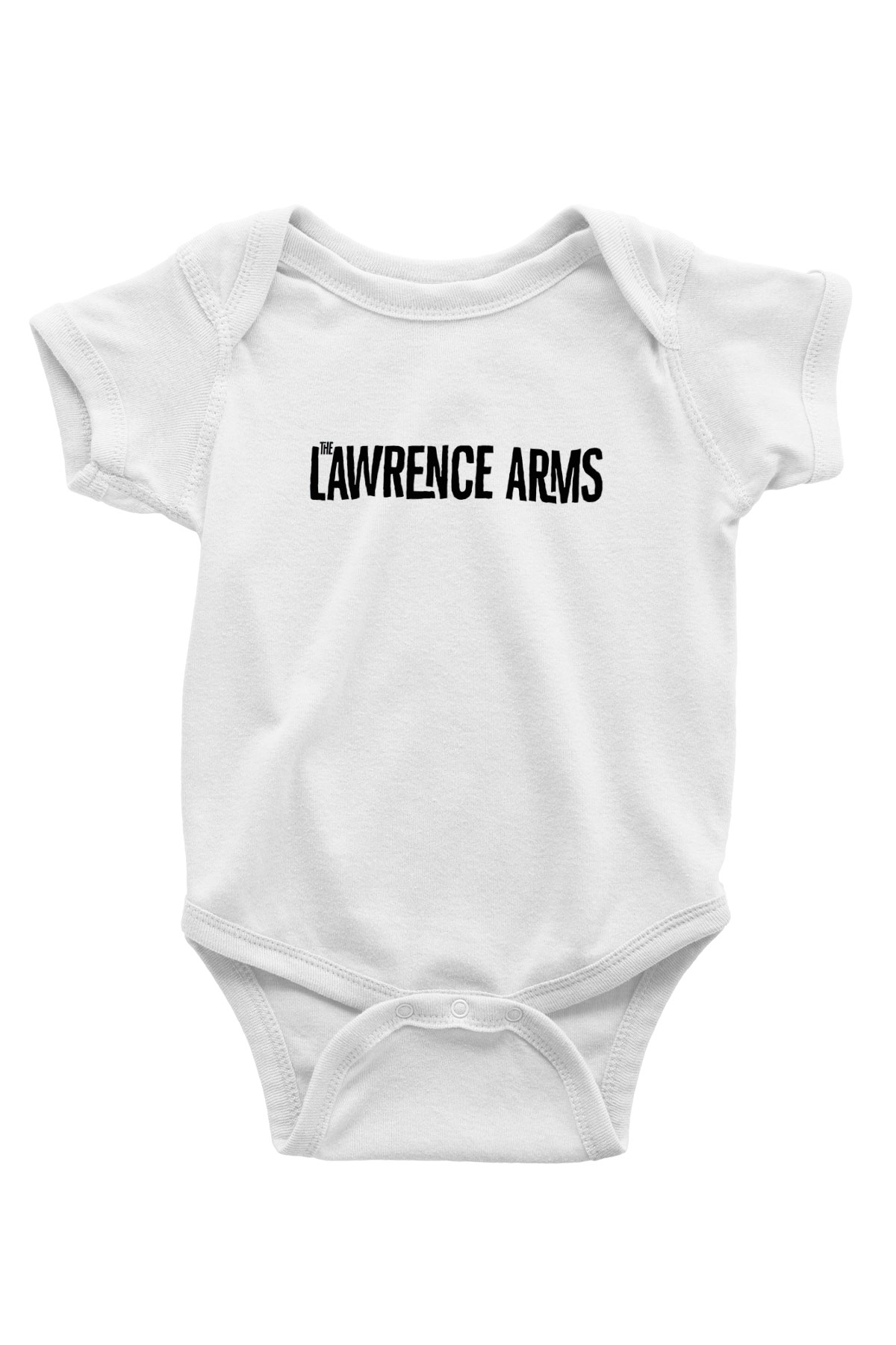 The Lawrence Arms Baskılı Beyaz Unisex Bebek Body - Zıbın