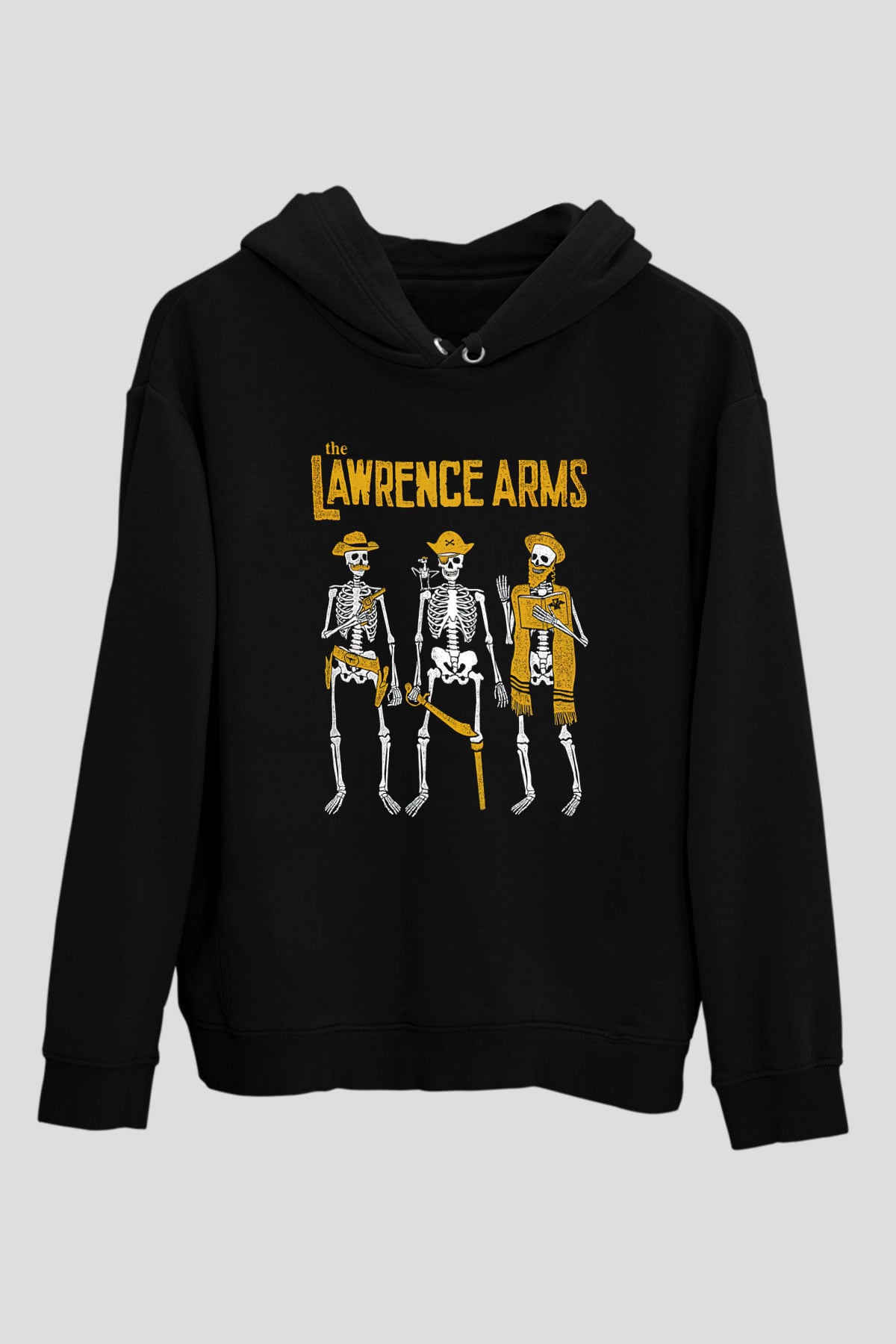 The Lawrence Arms Siyah Unisex Hoodie