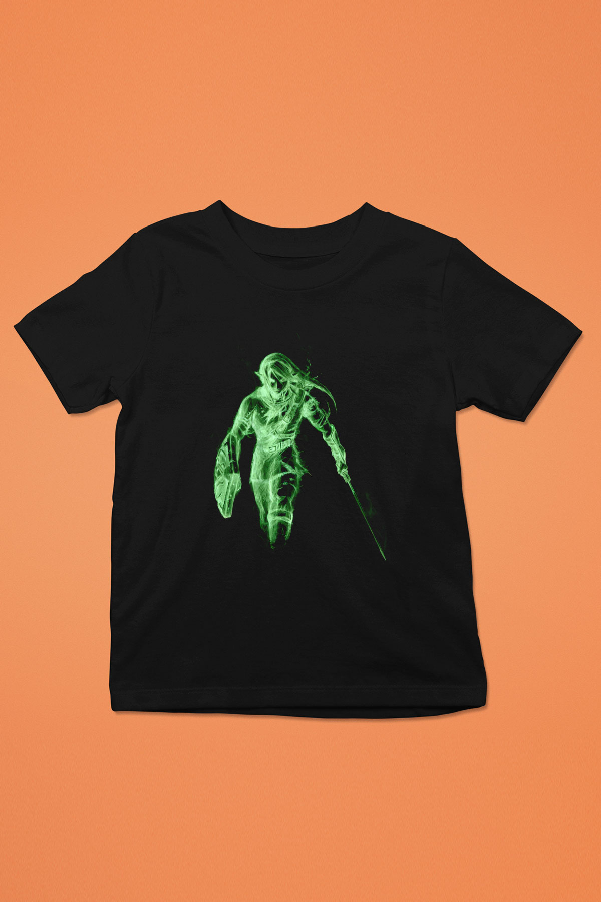 The Legend of Zelda Baskılı Siyah Unisex Çocuk Tişört