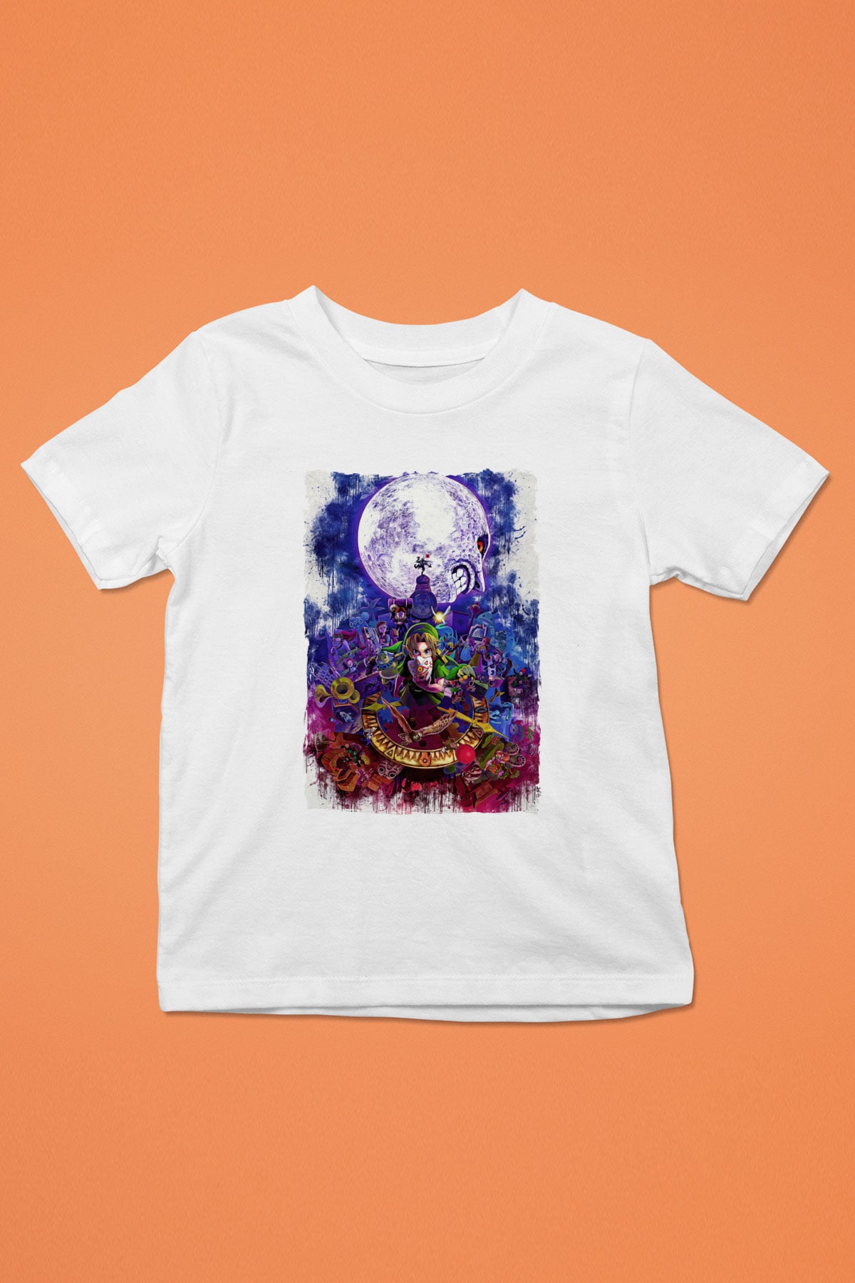 The Legend of Zelda Beyaz Unisex  Çocuk Tişört