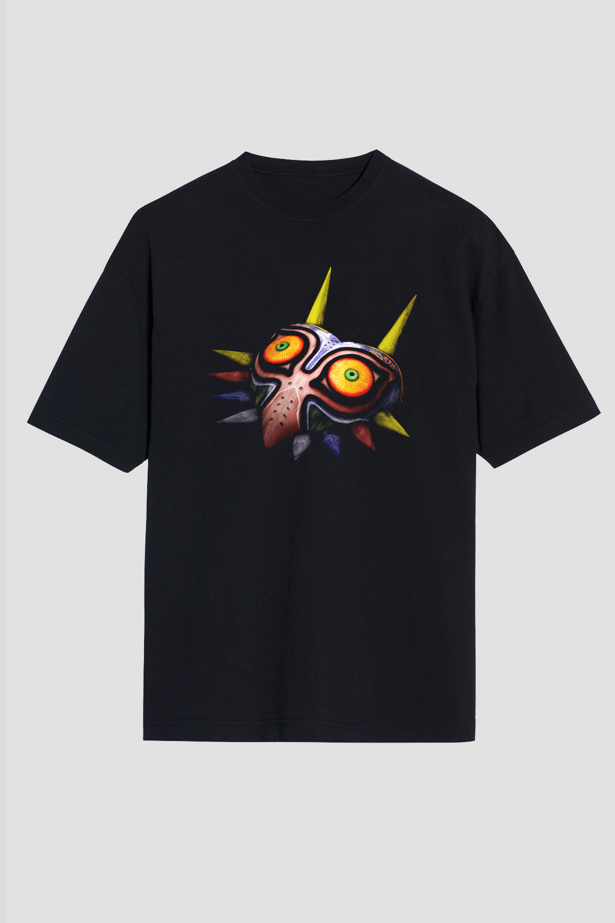The Legend of Zelda Siyah Unisex Oversize Tişört