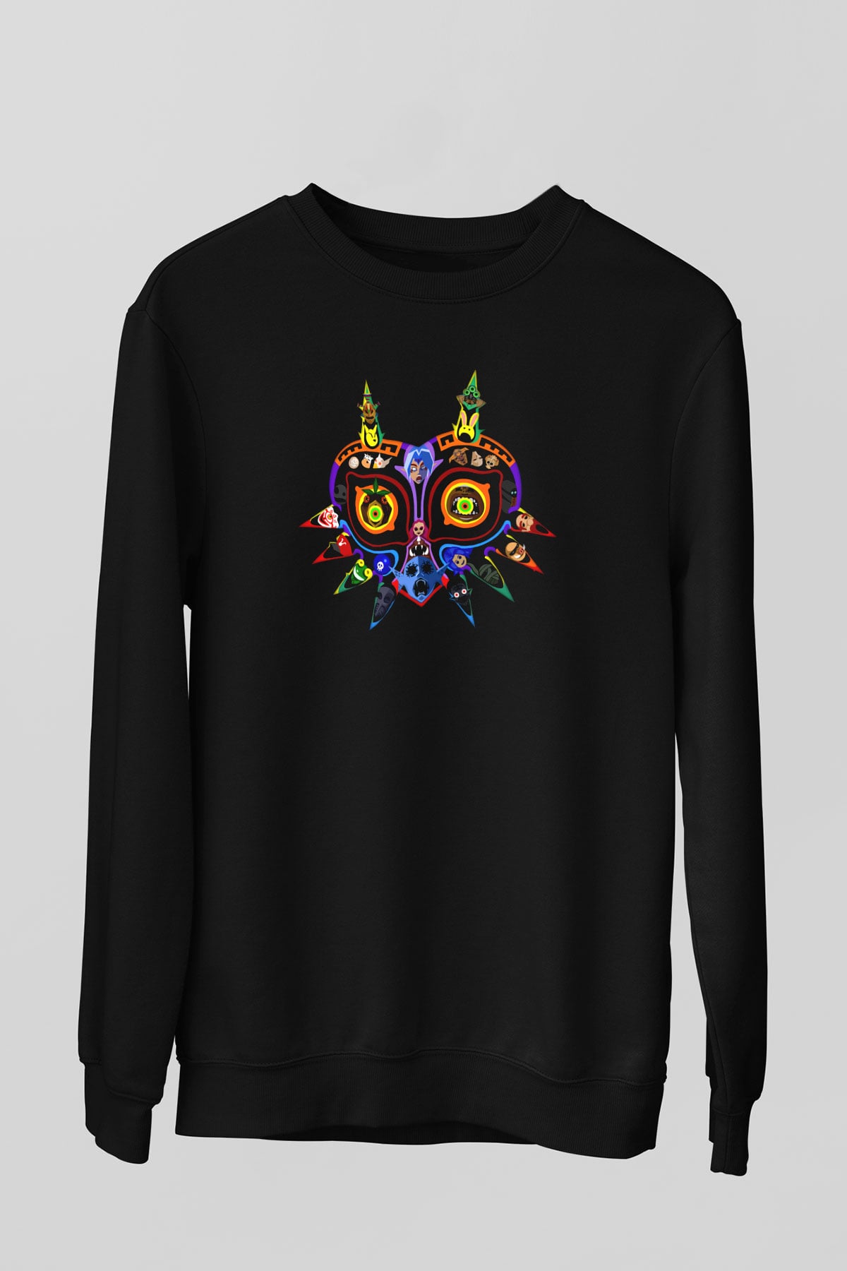 The Legend of Zelda Siyah Unisex Sweatshirt