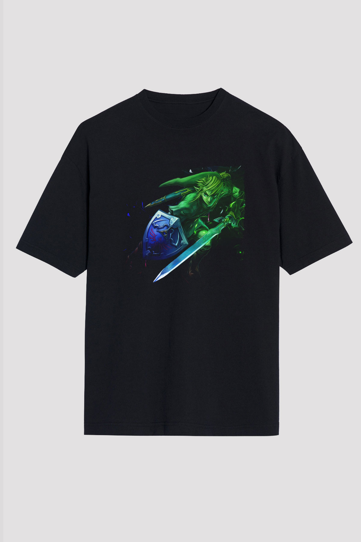 The Legend of Zelda Siyah Unisex Tişört