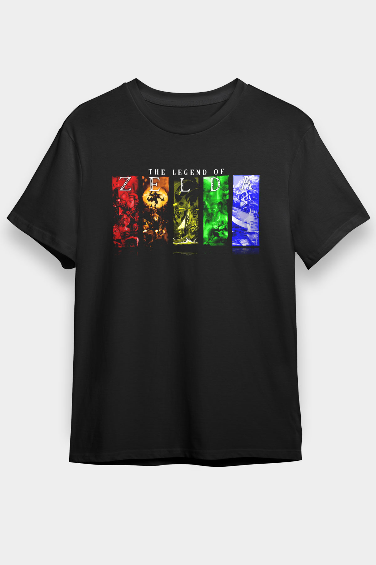 The Legend of Zelda Siyah Unisex Tişört
