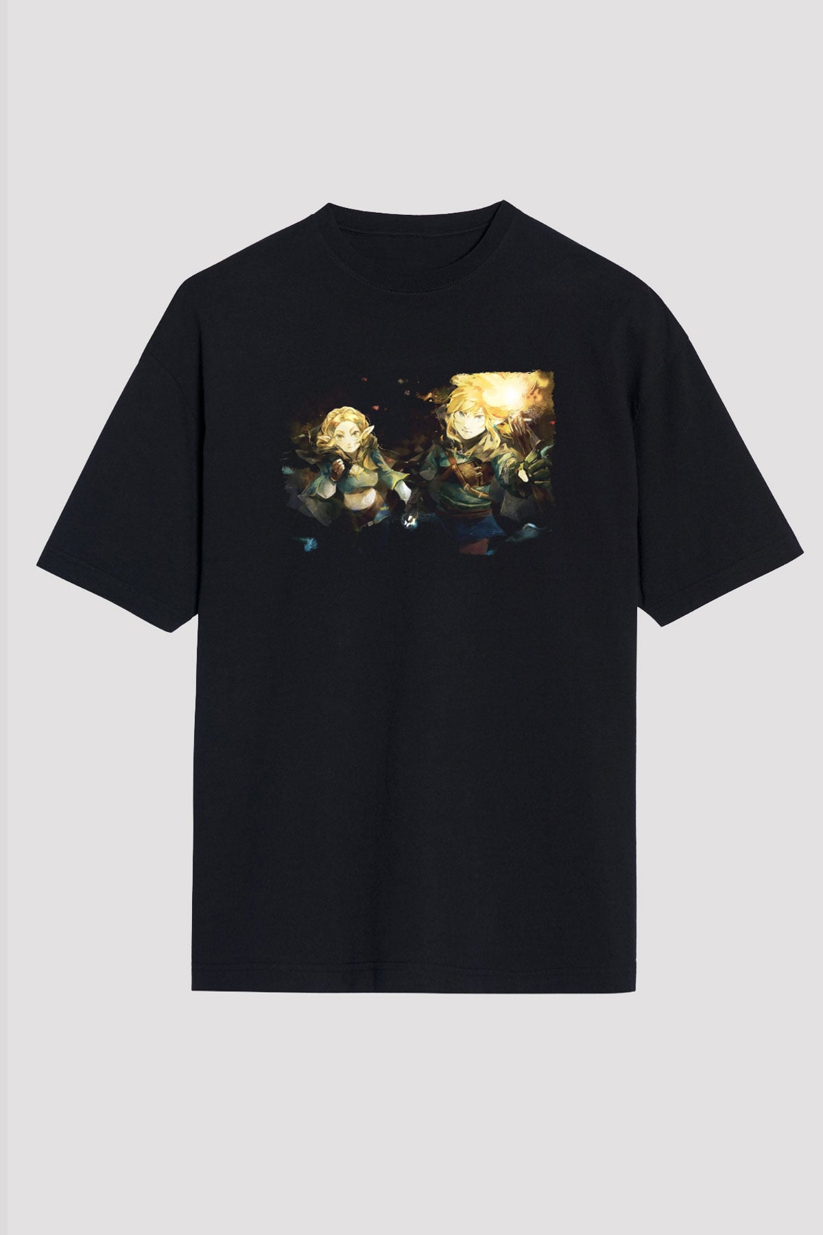The Legend of Zelda Siyah Unisex Tişört