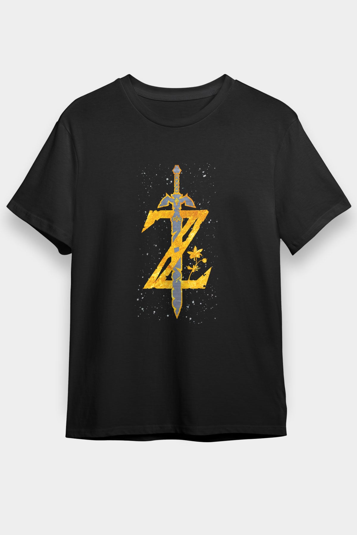 The Legend of Zelda Siyah Unisex Tişört