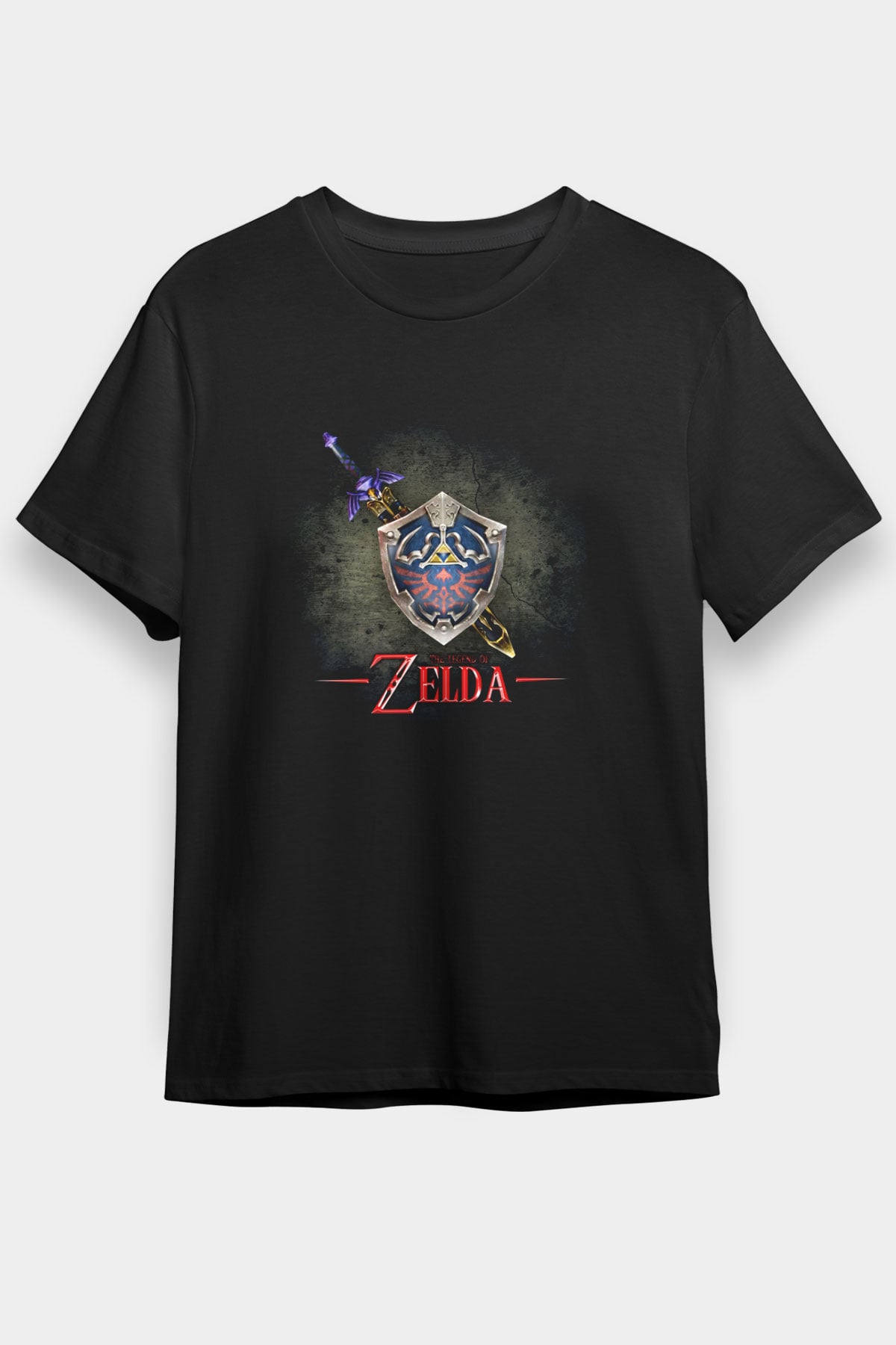 The Legend of Zelda Siyah Unisex Tişört