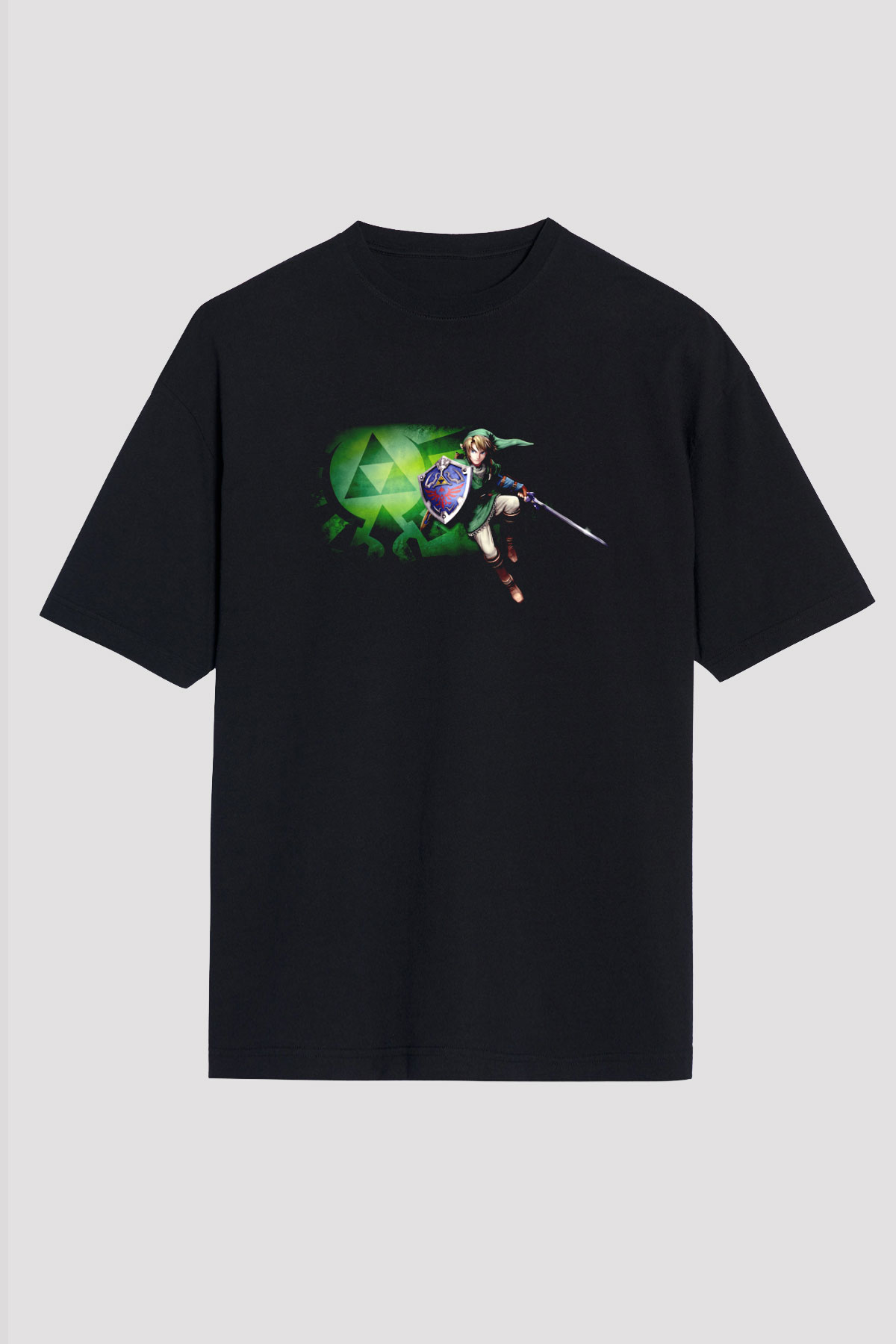 The Legend of Zelda Siyah Unisex Tişört