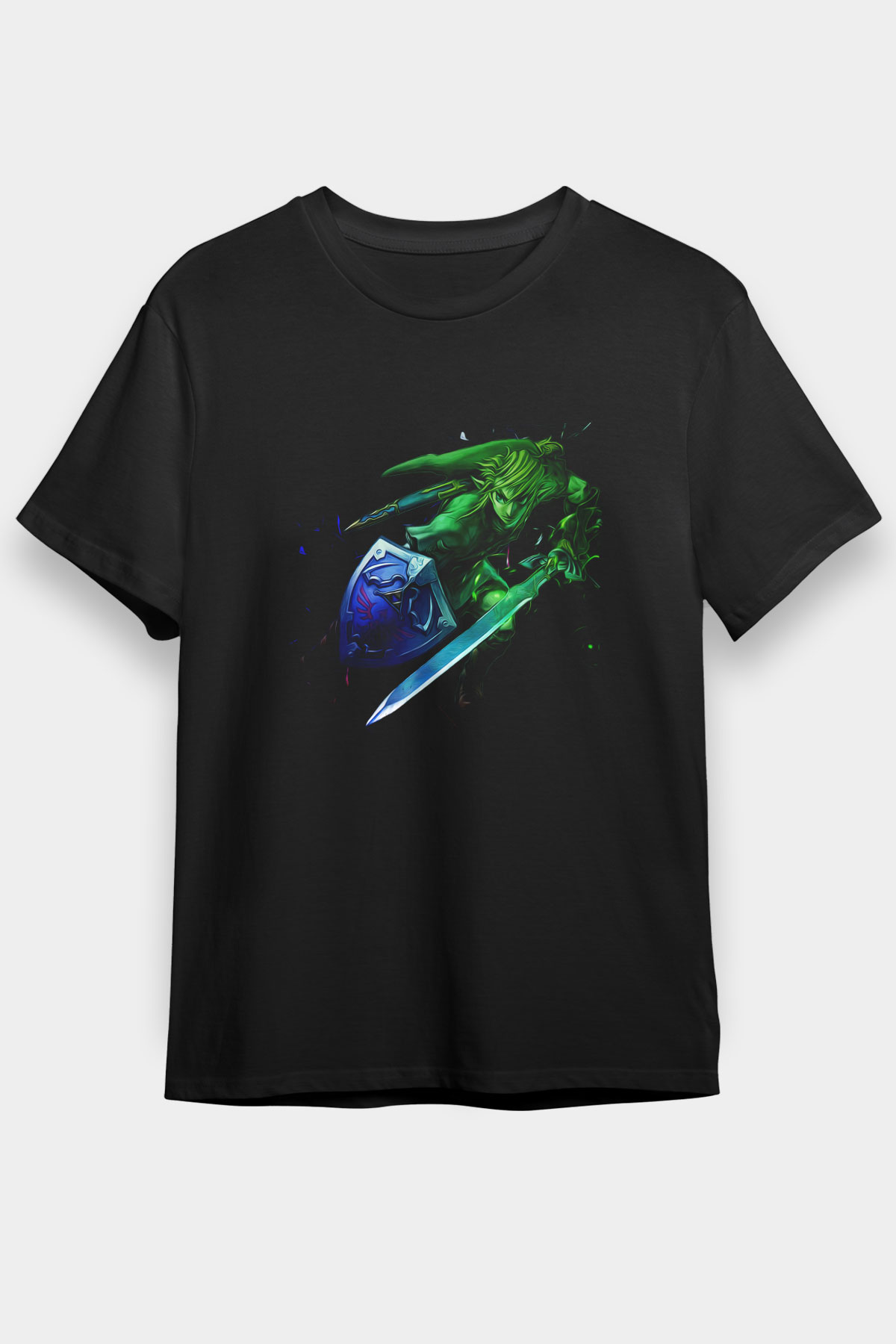 The Legend of Zelda Siyah Unisex Tişört