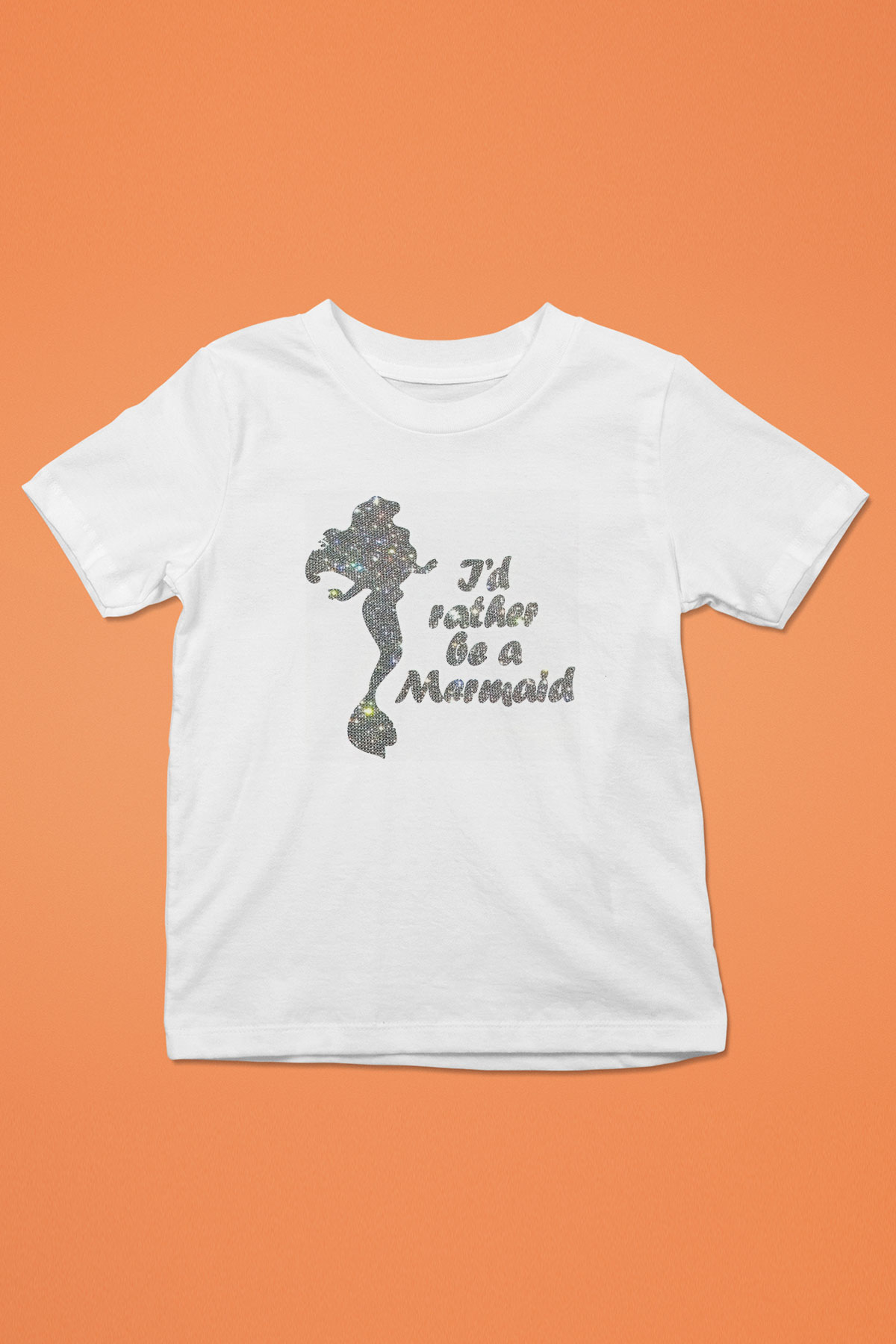 The Little Mermaid Beyaz Unisex Çocuk Tişört
