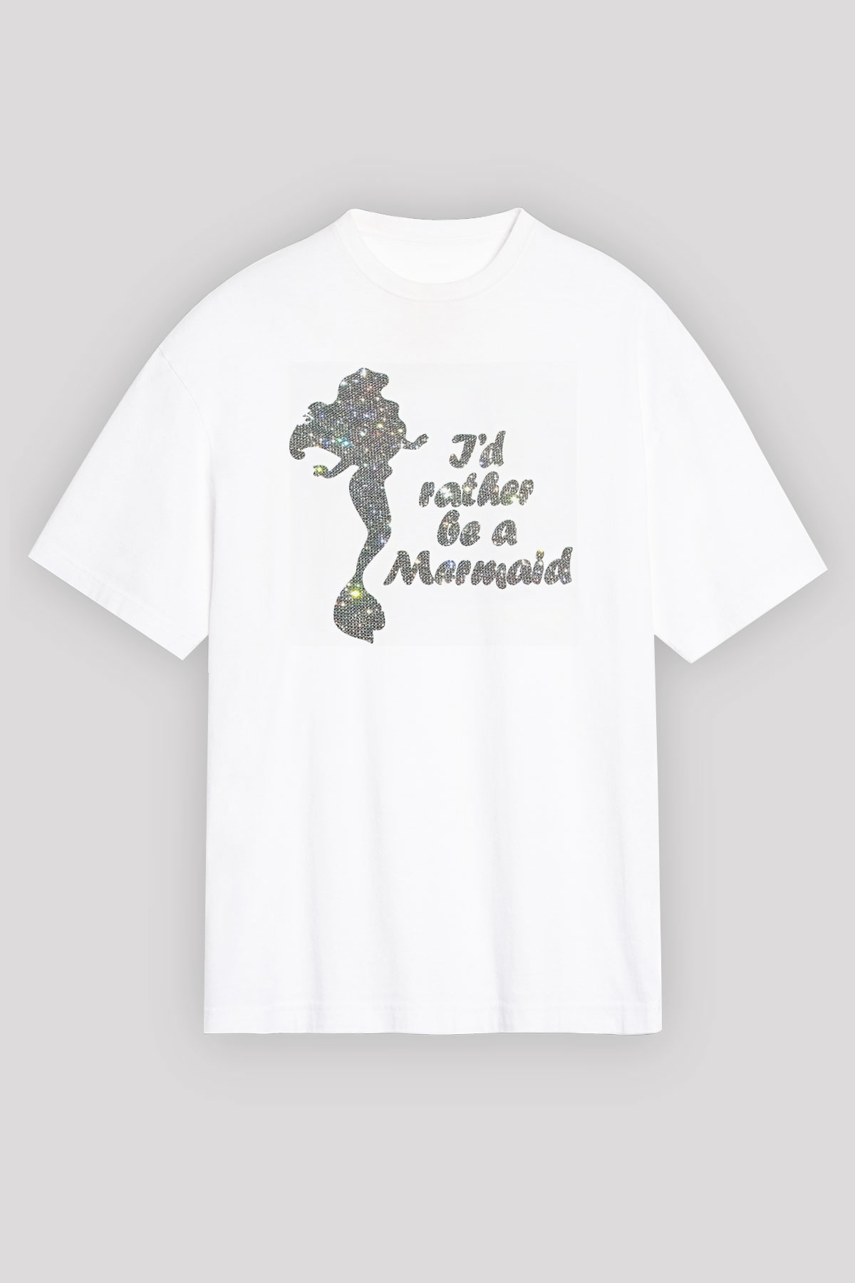 The Little Mermaid Beyaz Unisex Tişört T-Shirt