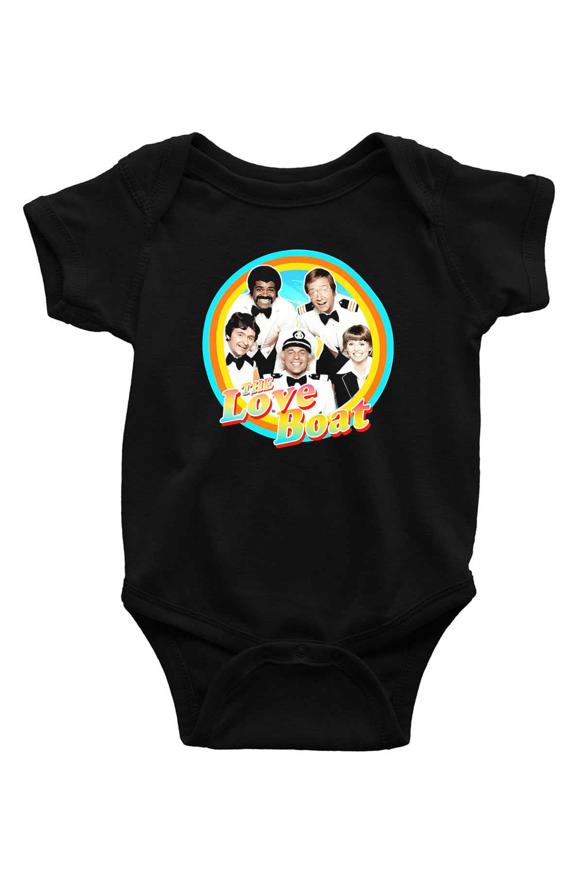 The Love Boat Siyah Bebek Body - Zıbın