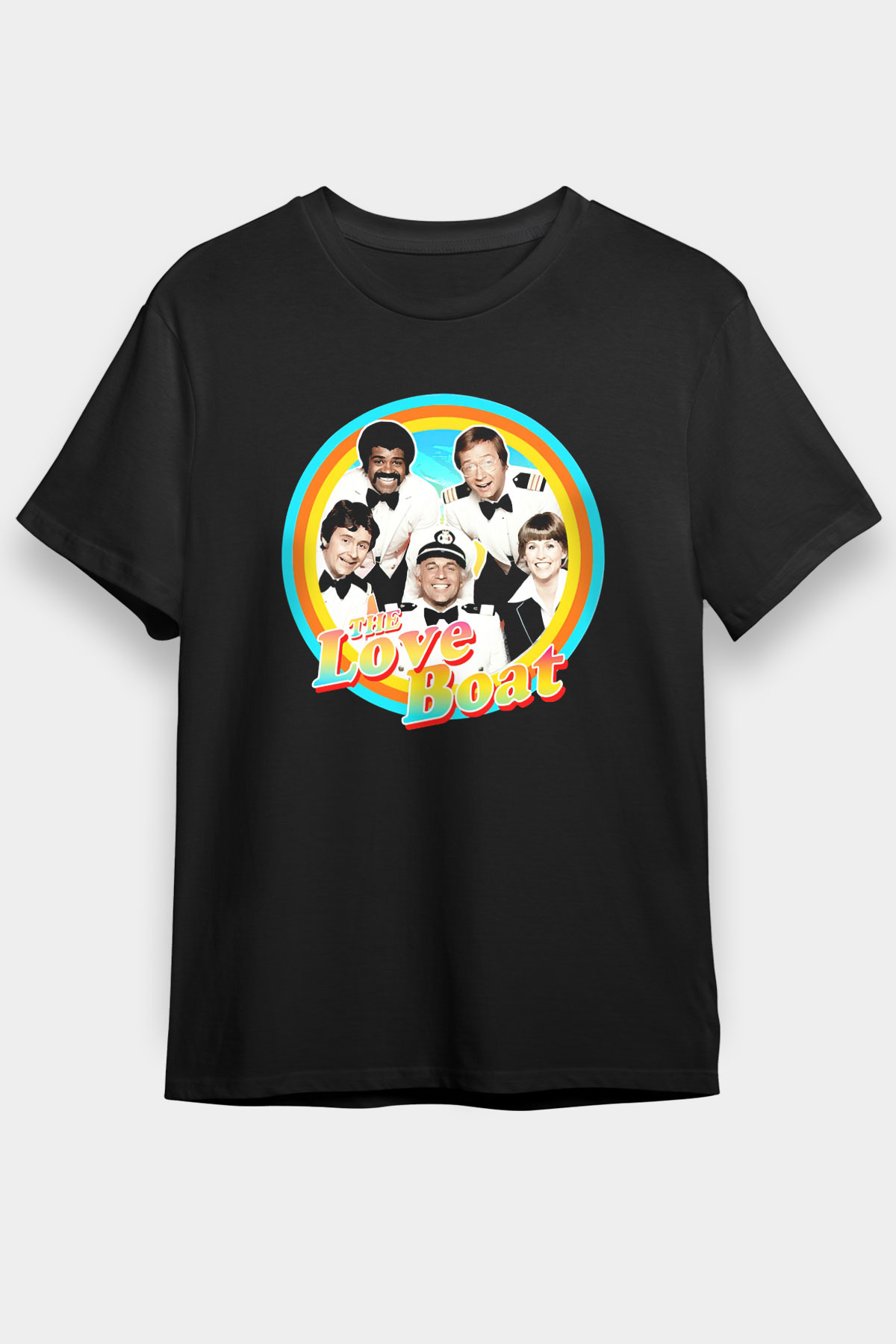 The Love Boat Siyah Unisex Tişört
