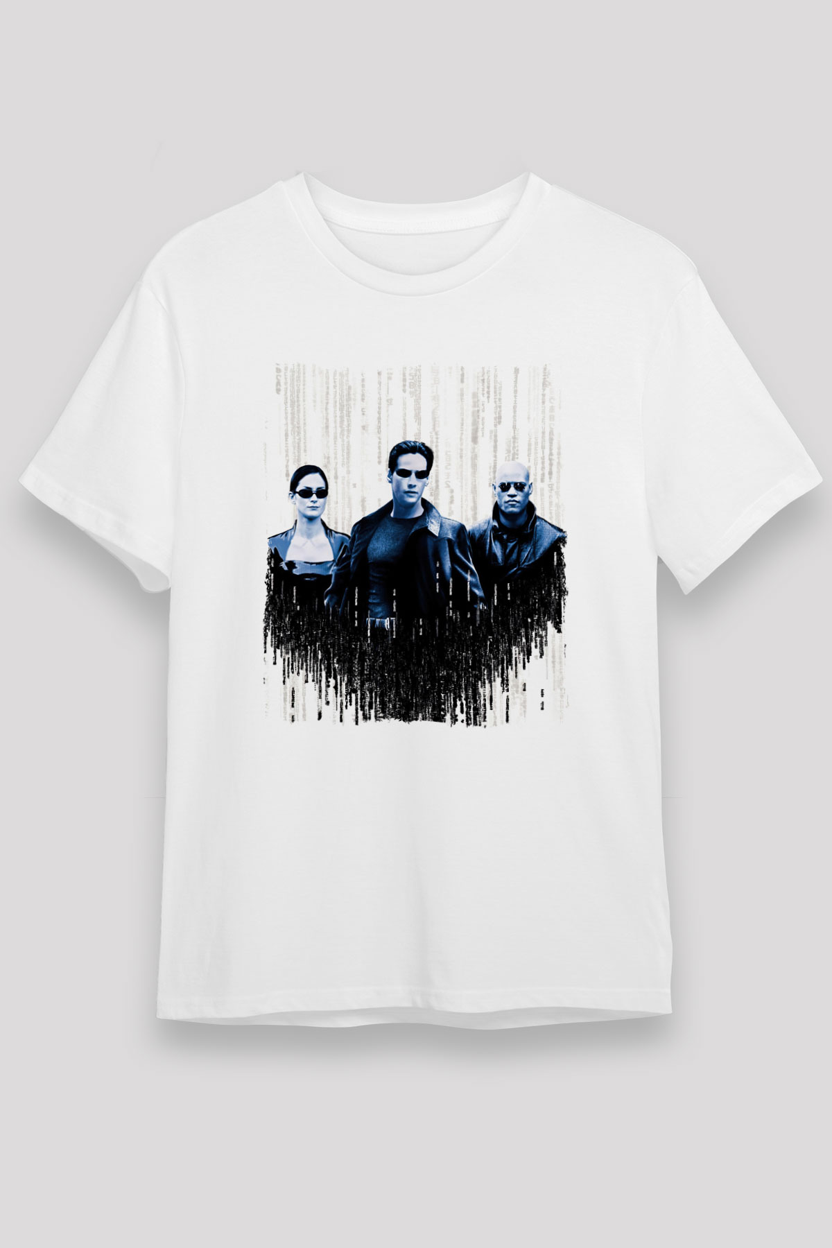 The Matrix Beyaz Unisex Tişört T-Shirt