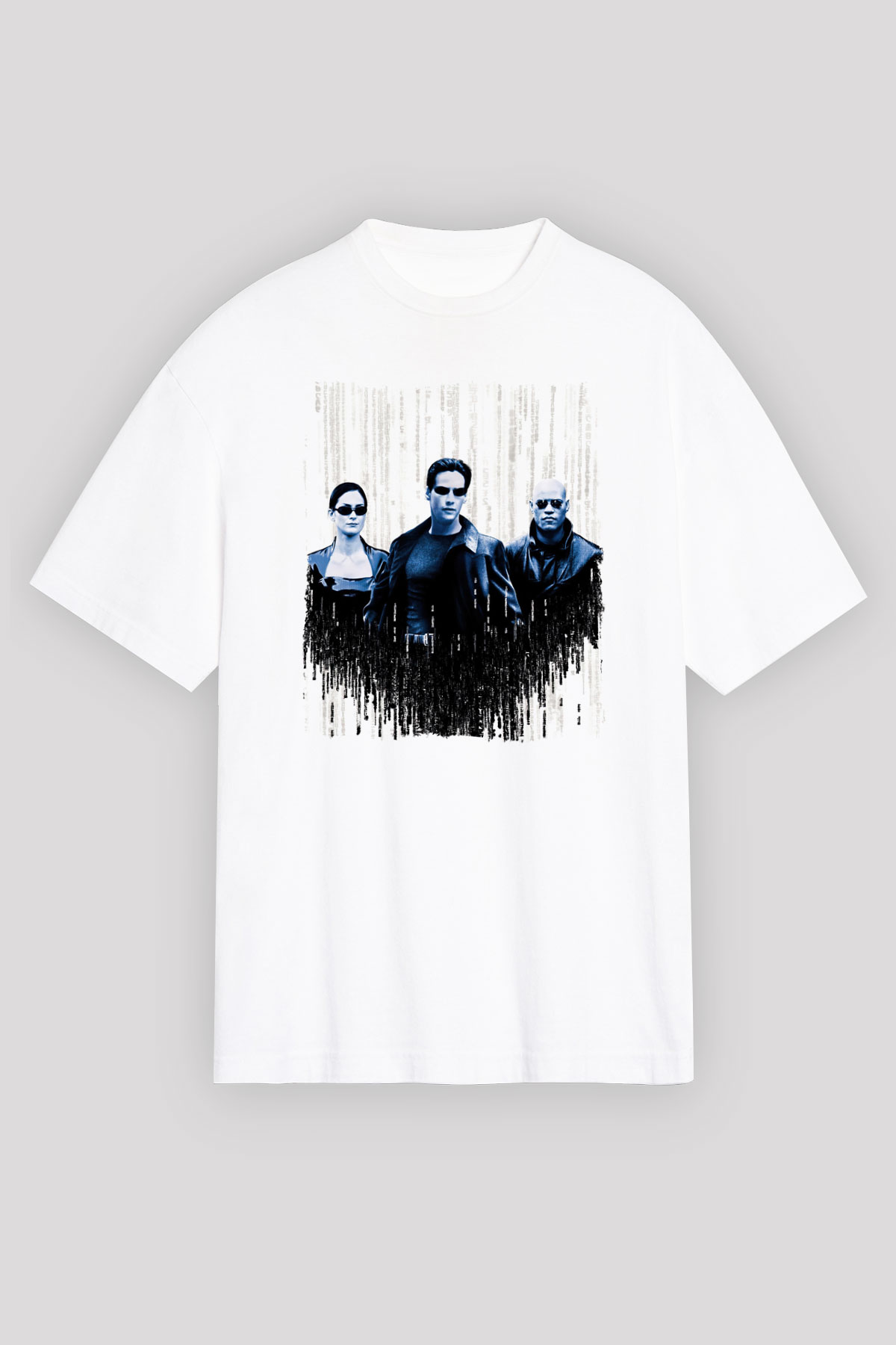 The Matrix Beyaz Unisex Tişört T-Shirt