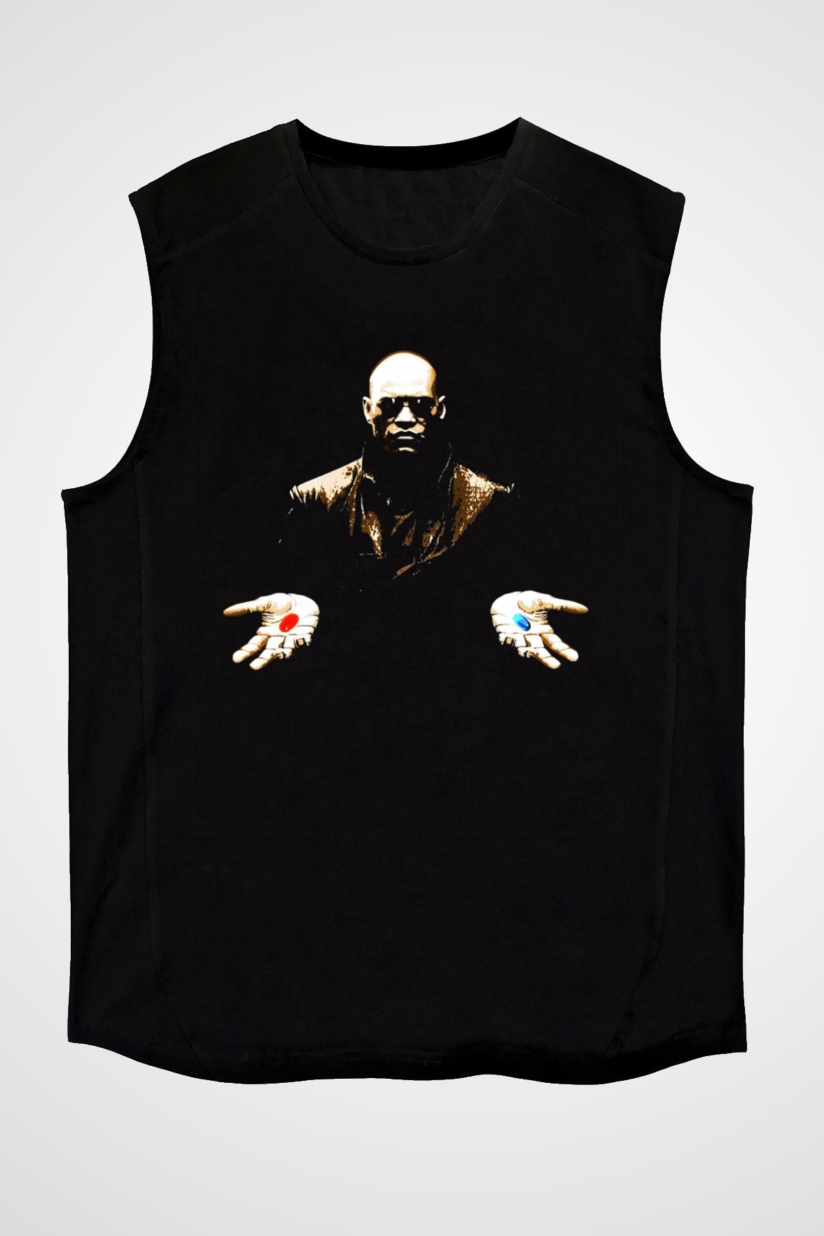 The Matrix Siyah Unisex Kolsuz Tişört