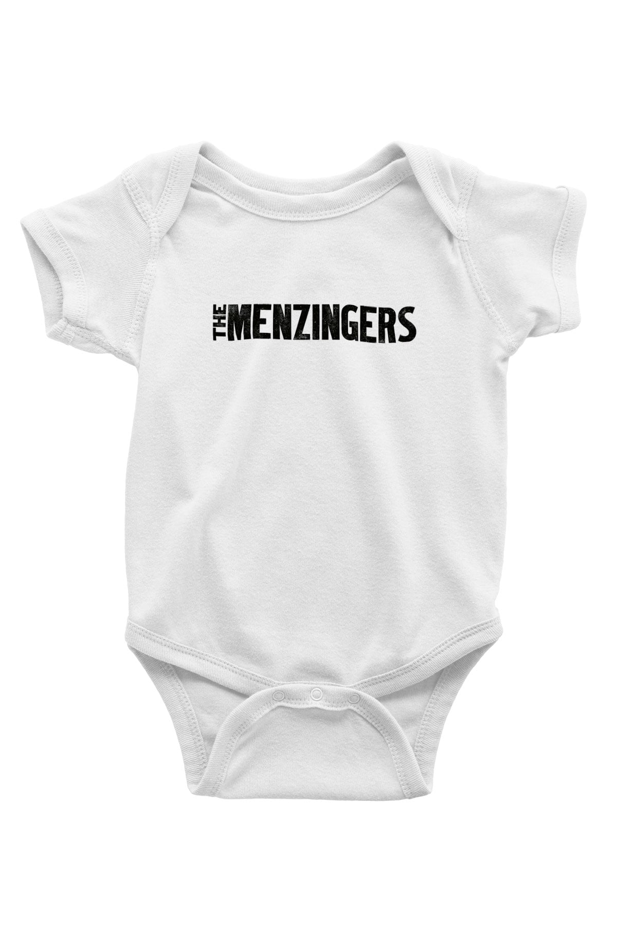 The Menzingers Baskılı Beyaz Unisex Bebek Body - Zıbın